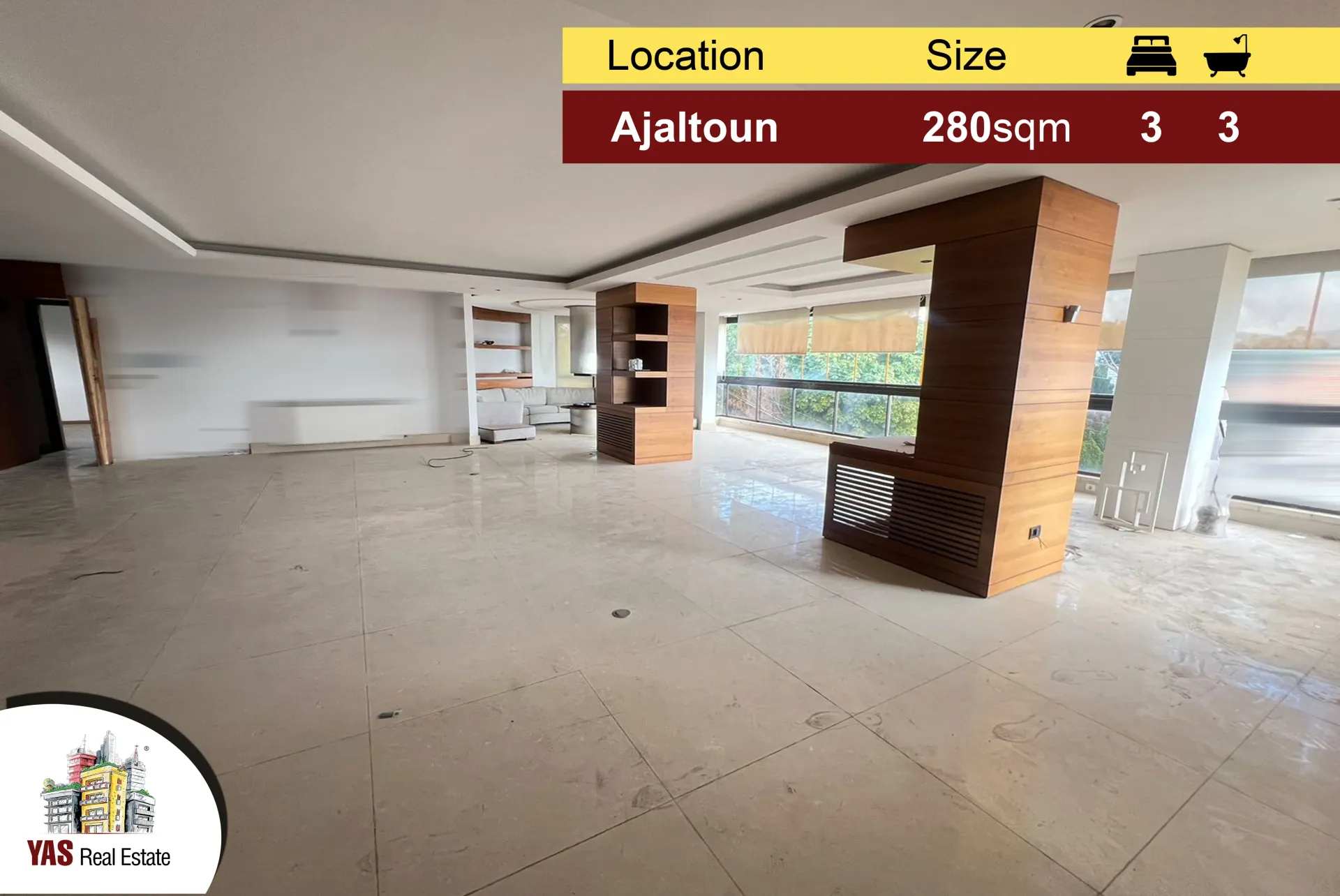 Apartment for Sale in Ajaltoun