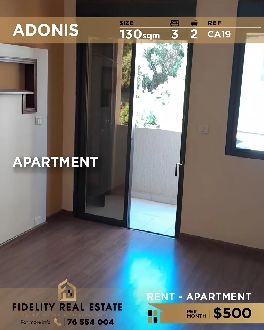 Apartment for rent in Adonis, Lebanon - 3 bed, 2 bath