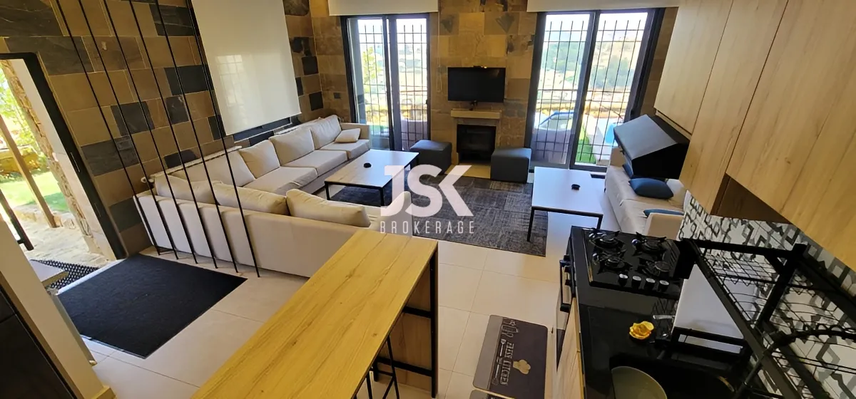 Chalet for rent in Faqra - 2 bed, 2 bath