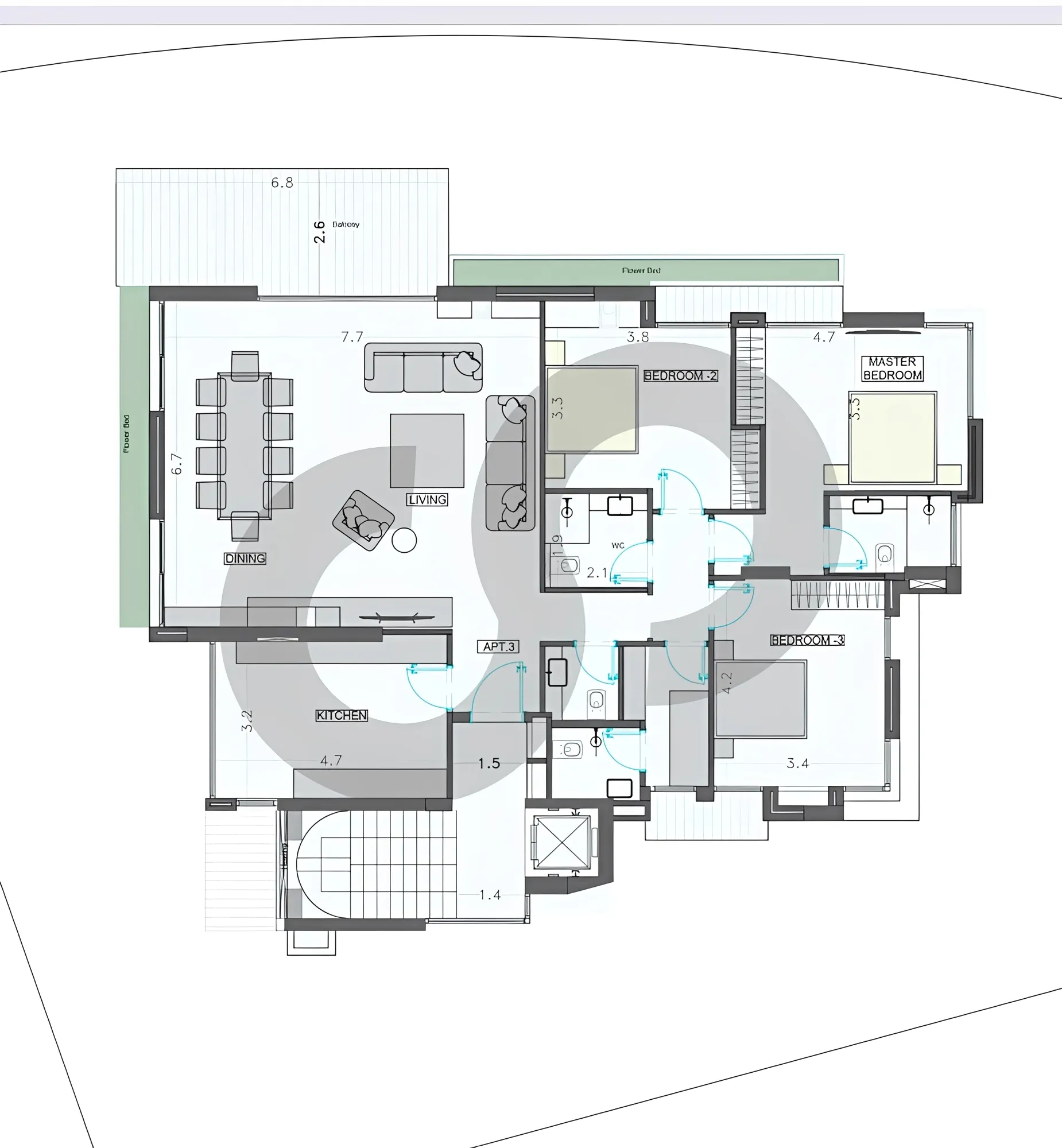 Apartment for Sale in Broummana