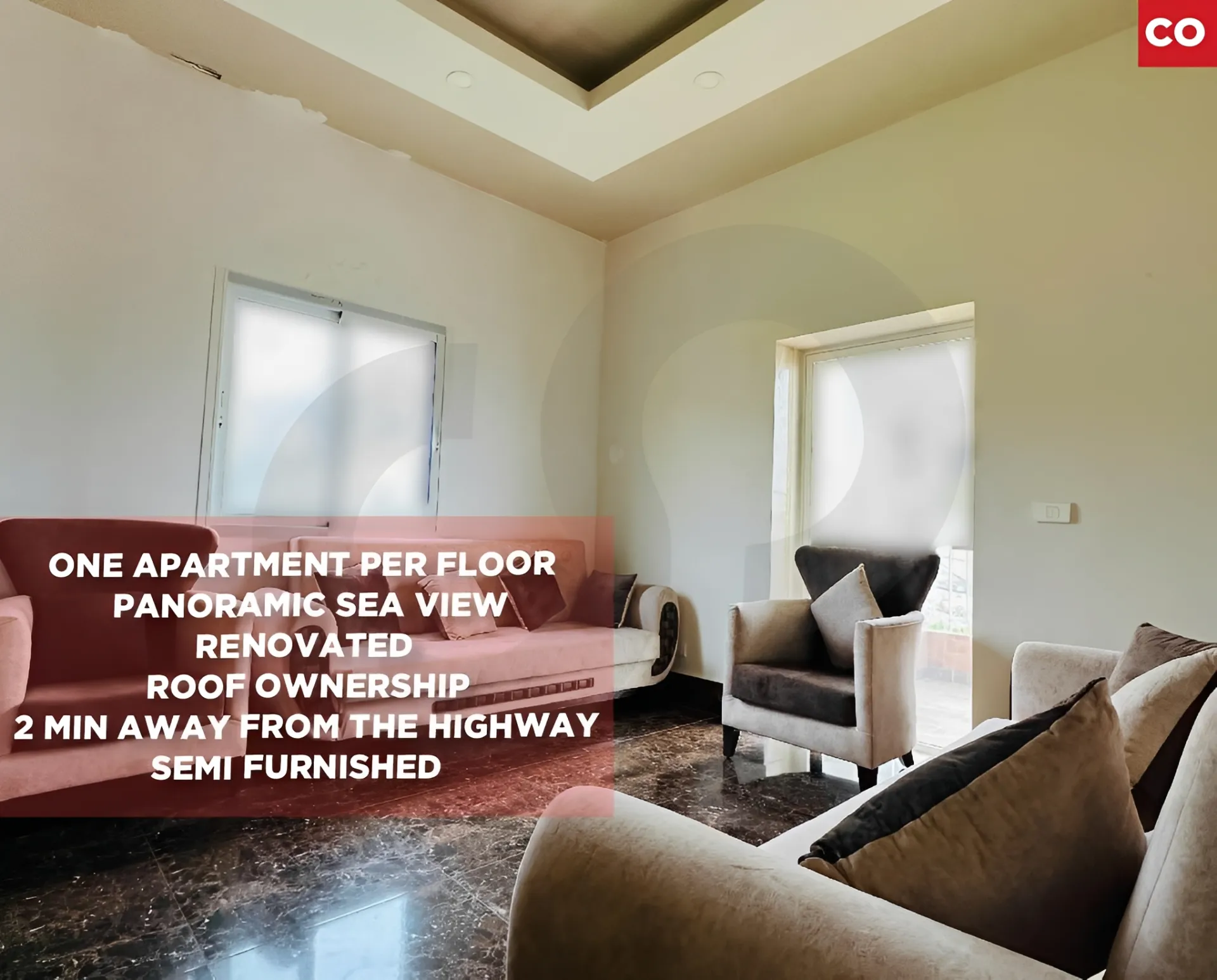 Apartment for Sale in Aamchit, Lebanon - 3 bed, 2 bath