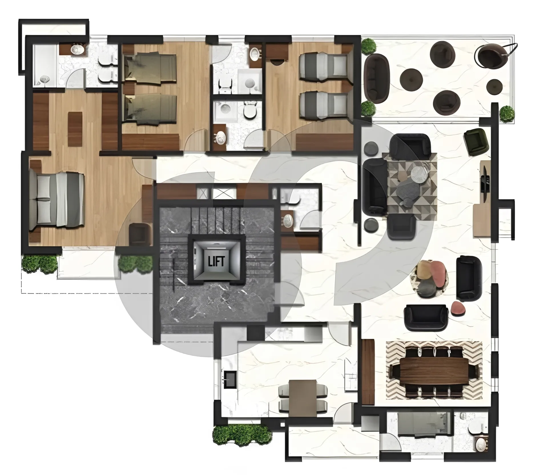 Apartment for Sale in Bayada