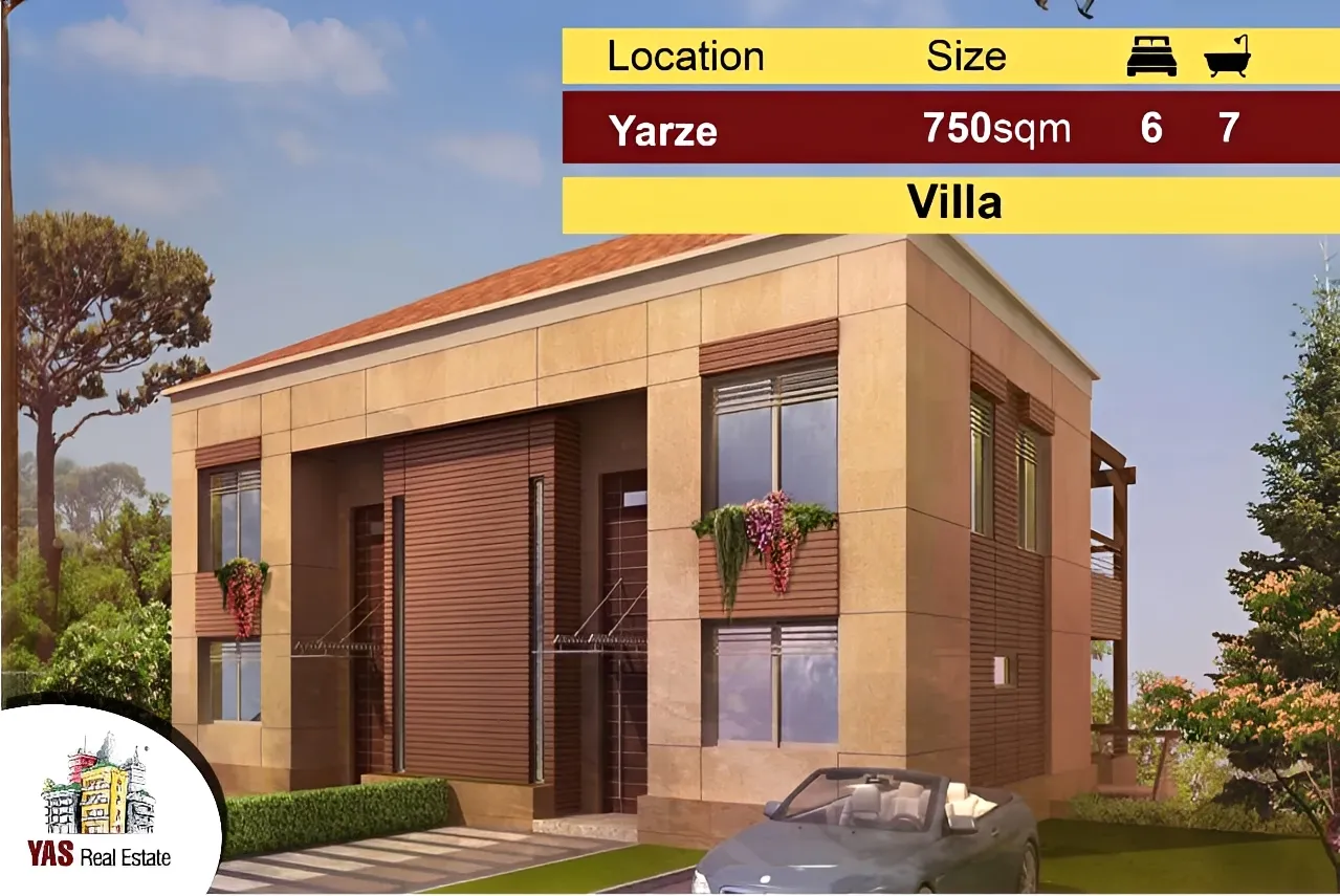 Apartment for Sale in Yarzeh - 6 bed, 7 bath