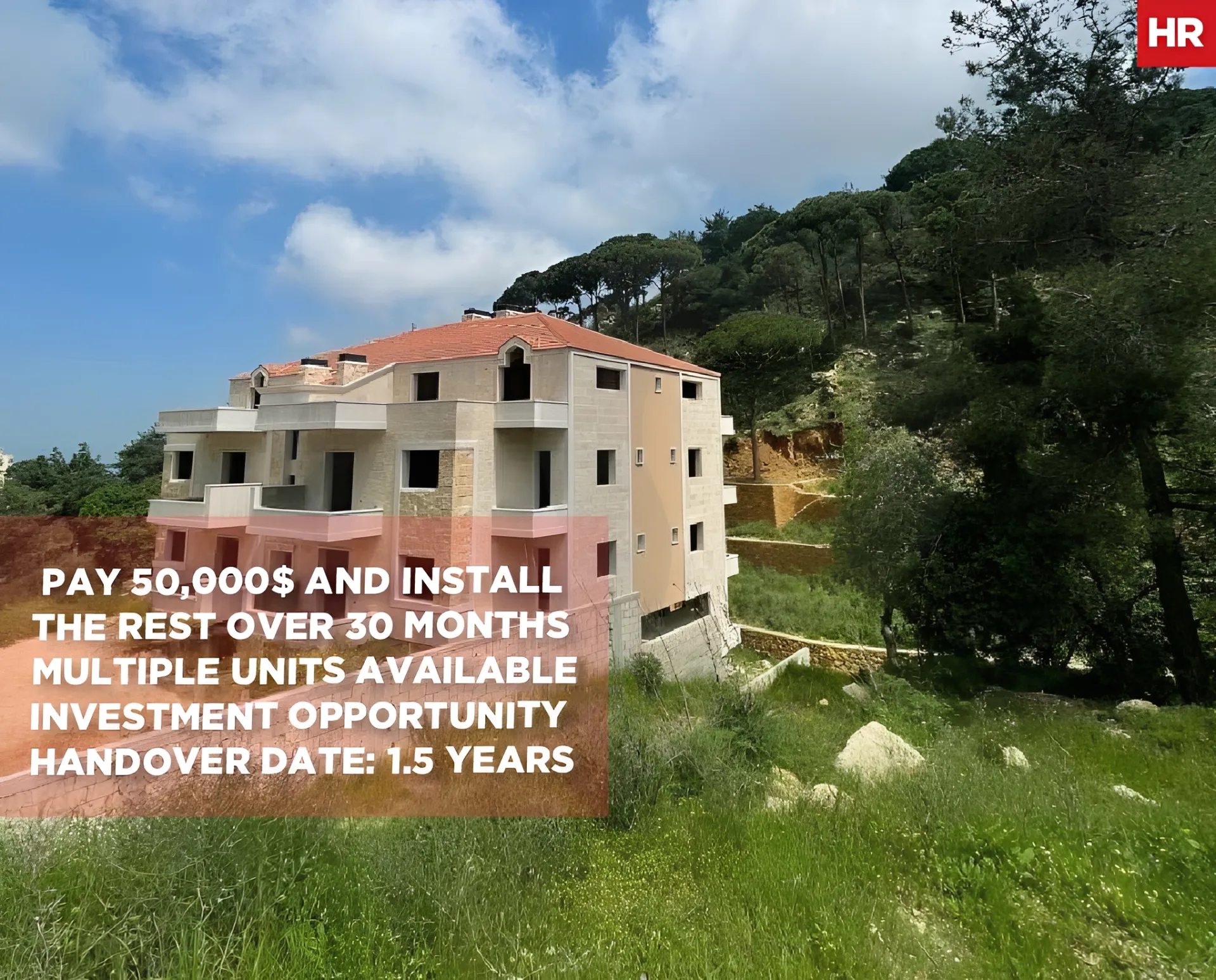 Apartment for Sale in Aley - 2 bed, 3 bath
