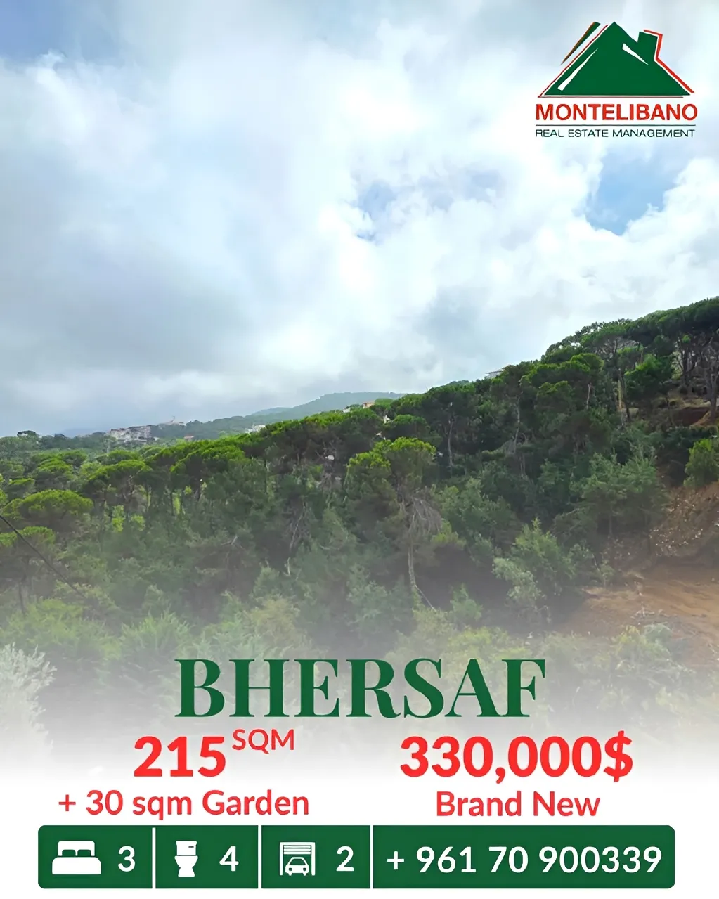 Apartment for sale in Bharsaf