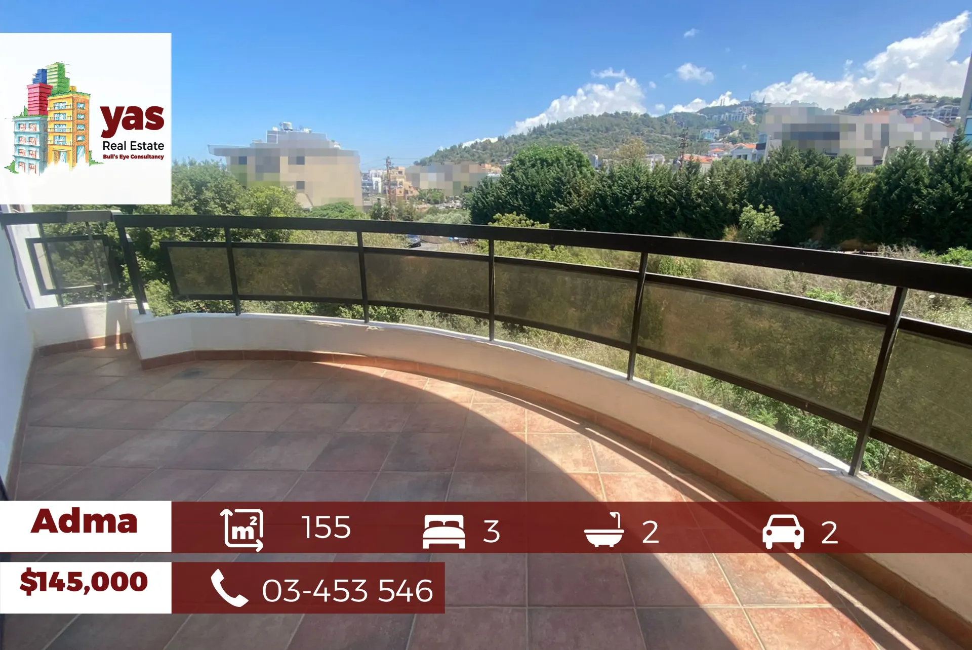 Apartment for Sale in Adma - 3 bed, 2 bath