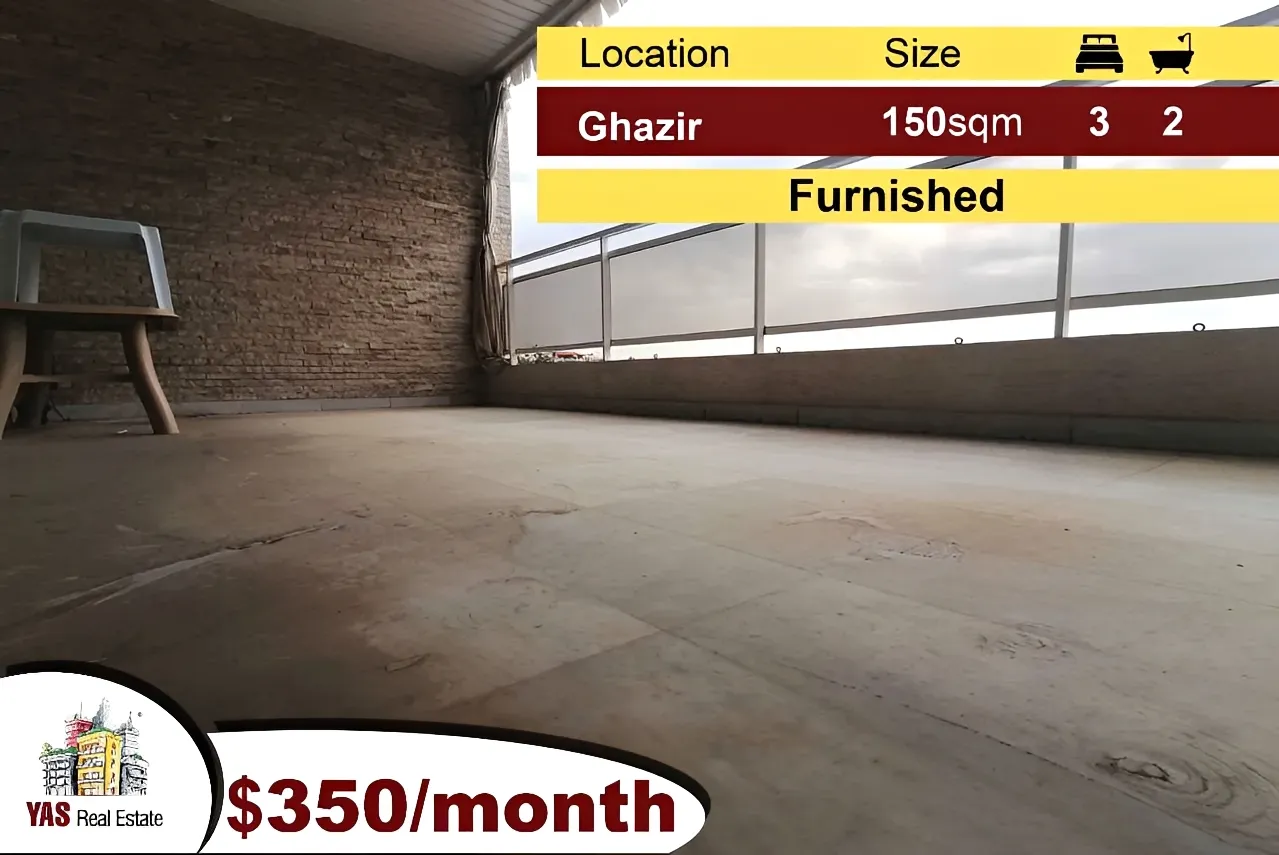 Apartment for Rent in Ghazir - 3 bed, 2 bath