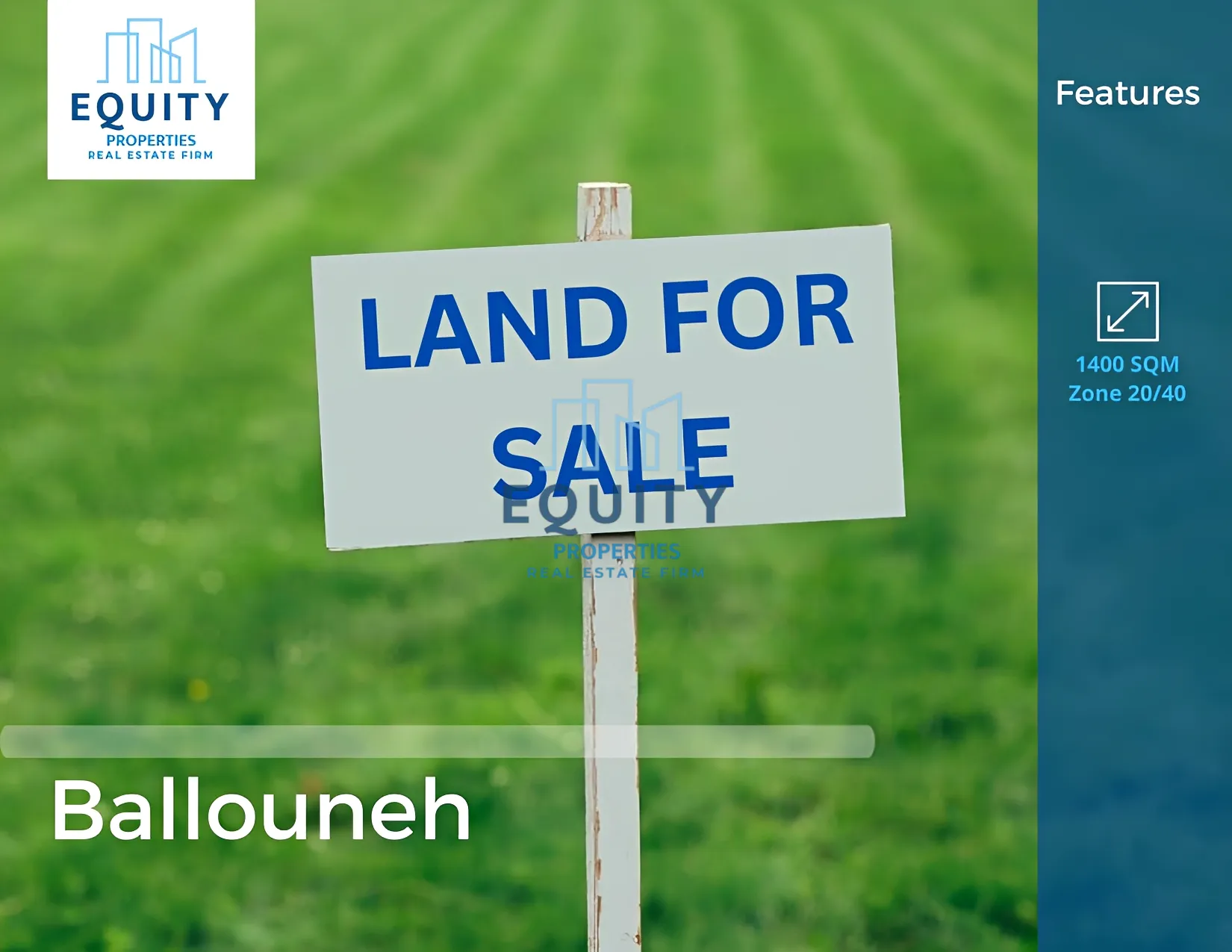 Land for Sale in Ballouneh