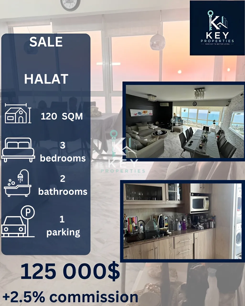 Apartment for sale in Halat