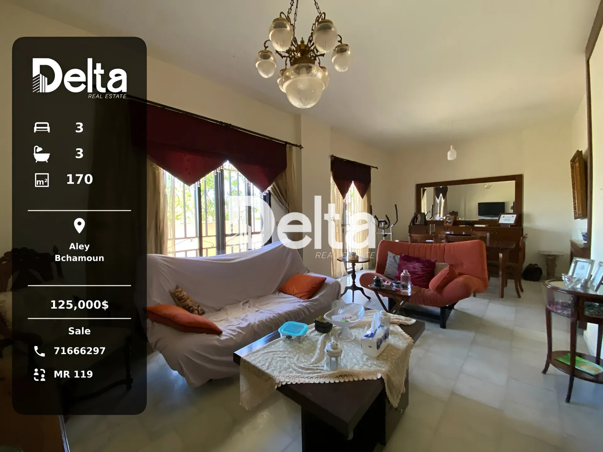 Apartment for sale in Bchamoun, Lebanon