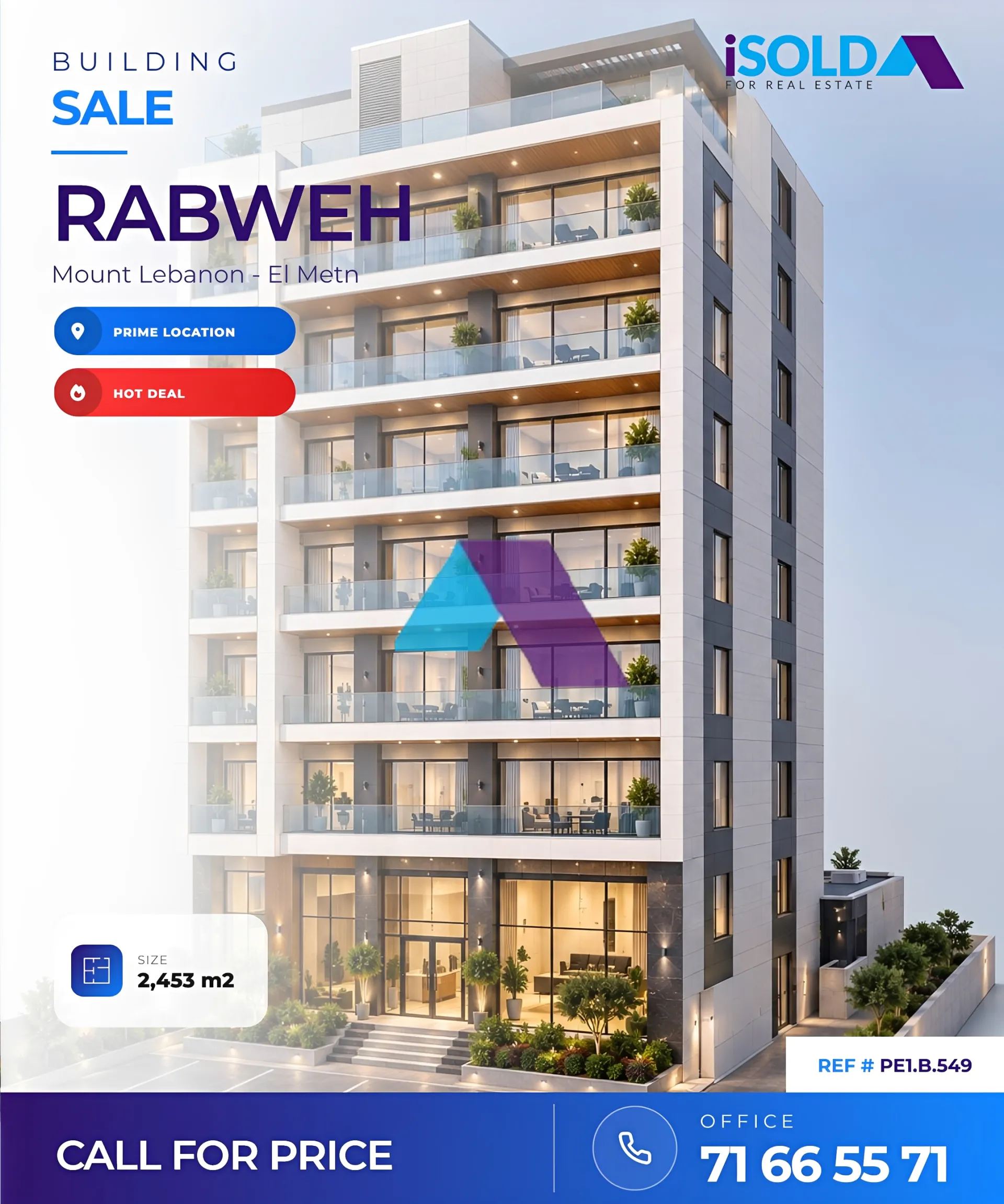 Residential Building for sale in Rabweh