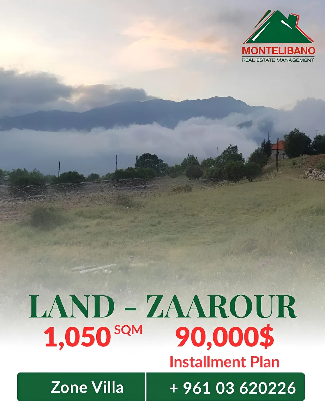 Residential Land for sale in Zaarour, Lebanon, Lebanon