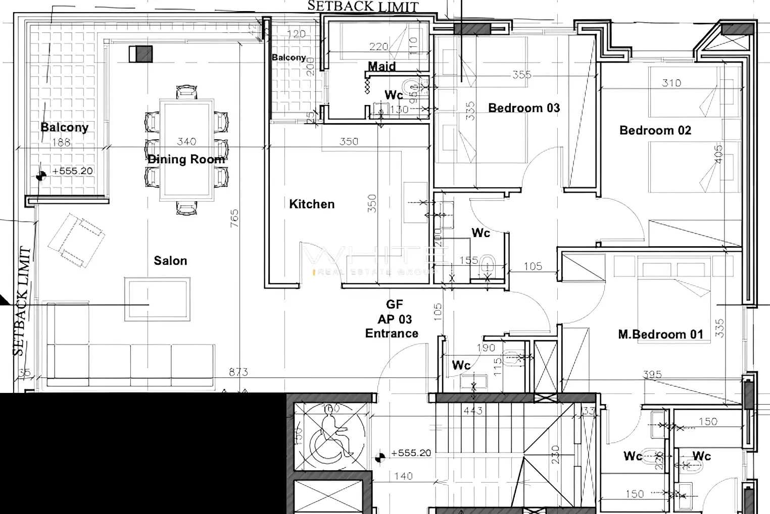 Apartment for sale in Bayada, Rabieh, Lebanon - 3 bed, 3 bath