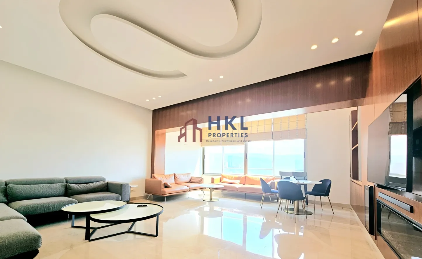 Apartment for rent in Achrafieh, Beirut, Lebanon - 2 bed, 3 bath