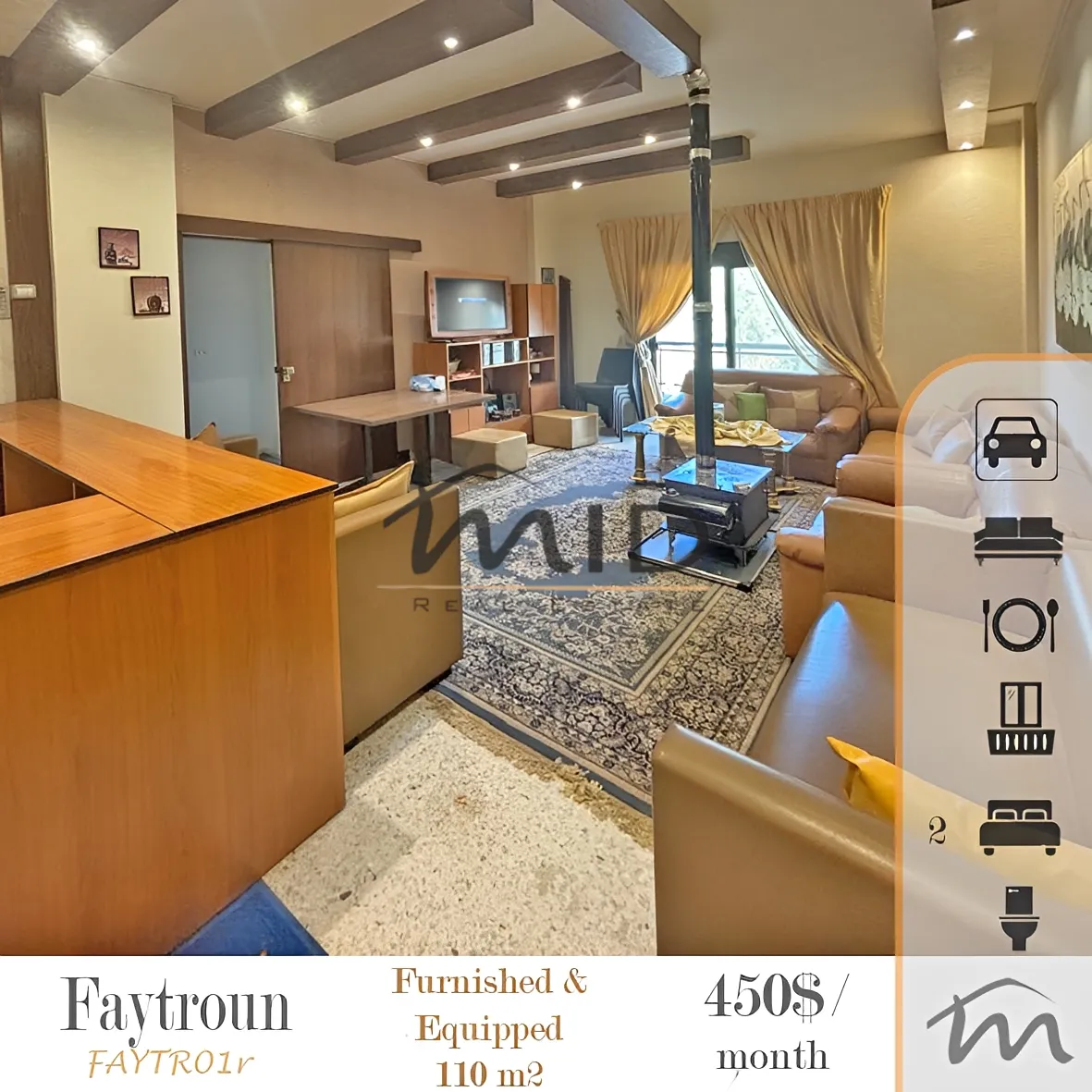 Apartment for rent in Faitroun