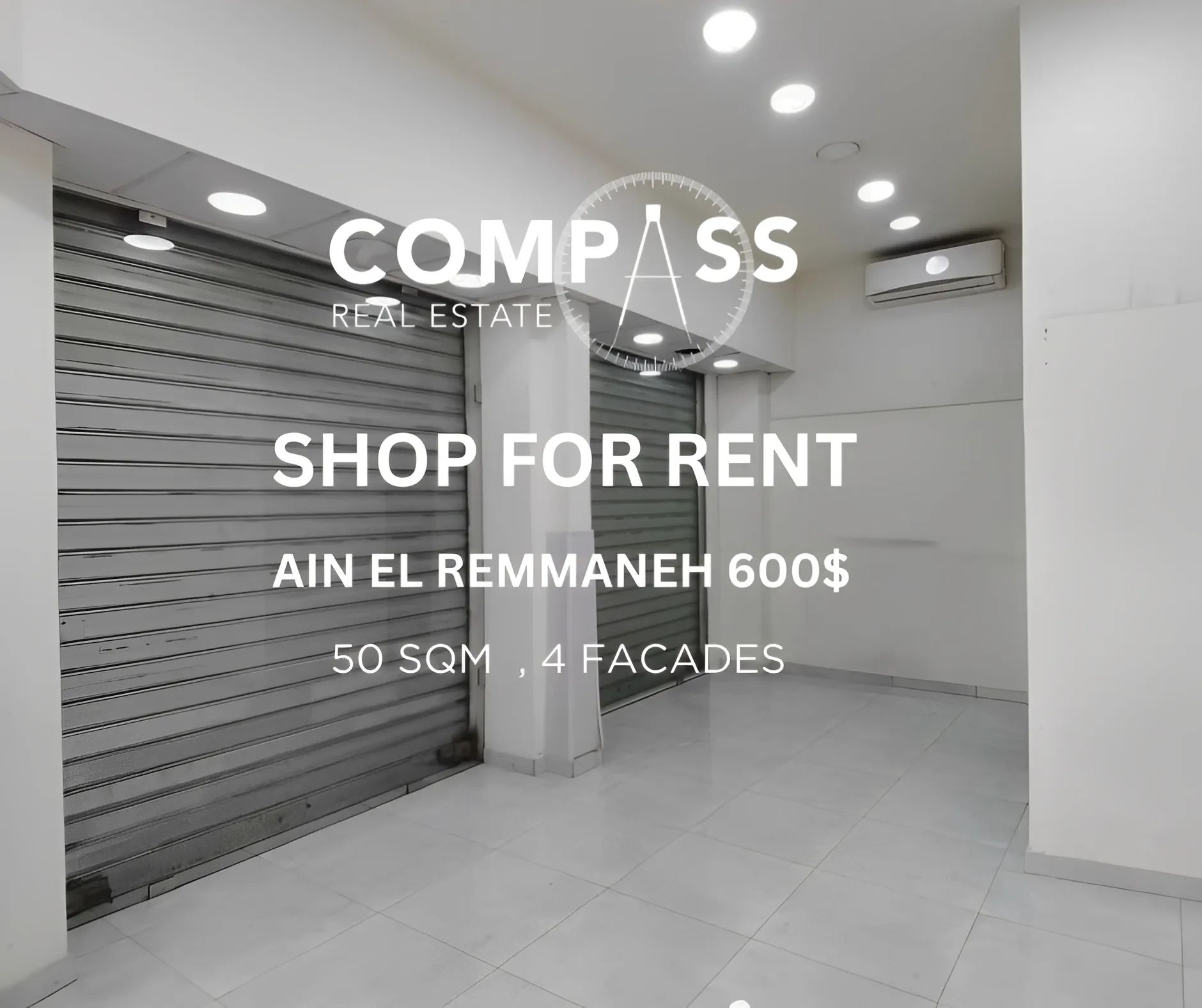 Shop for Rent in Ain El Remmaneh, Lebanon