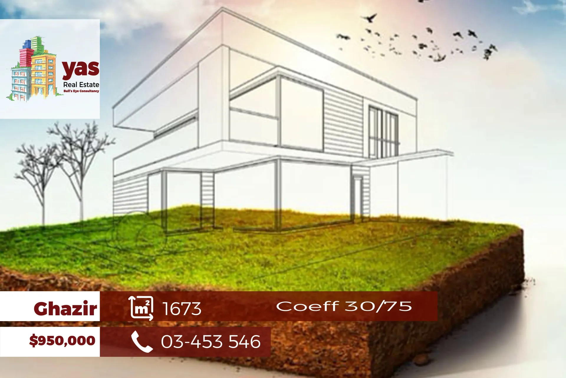 Land for Sale in Ghazir