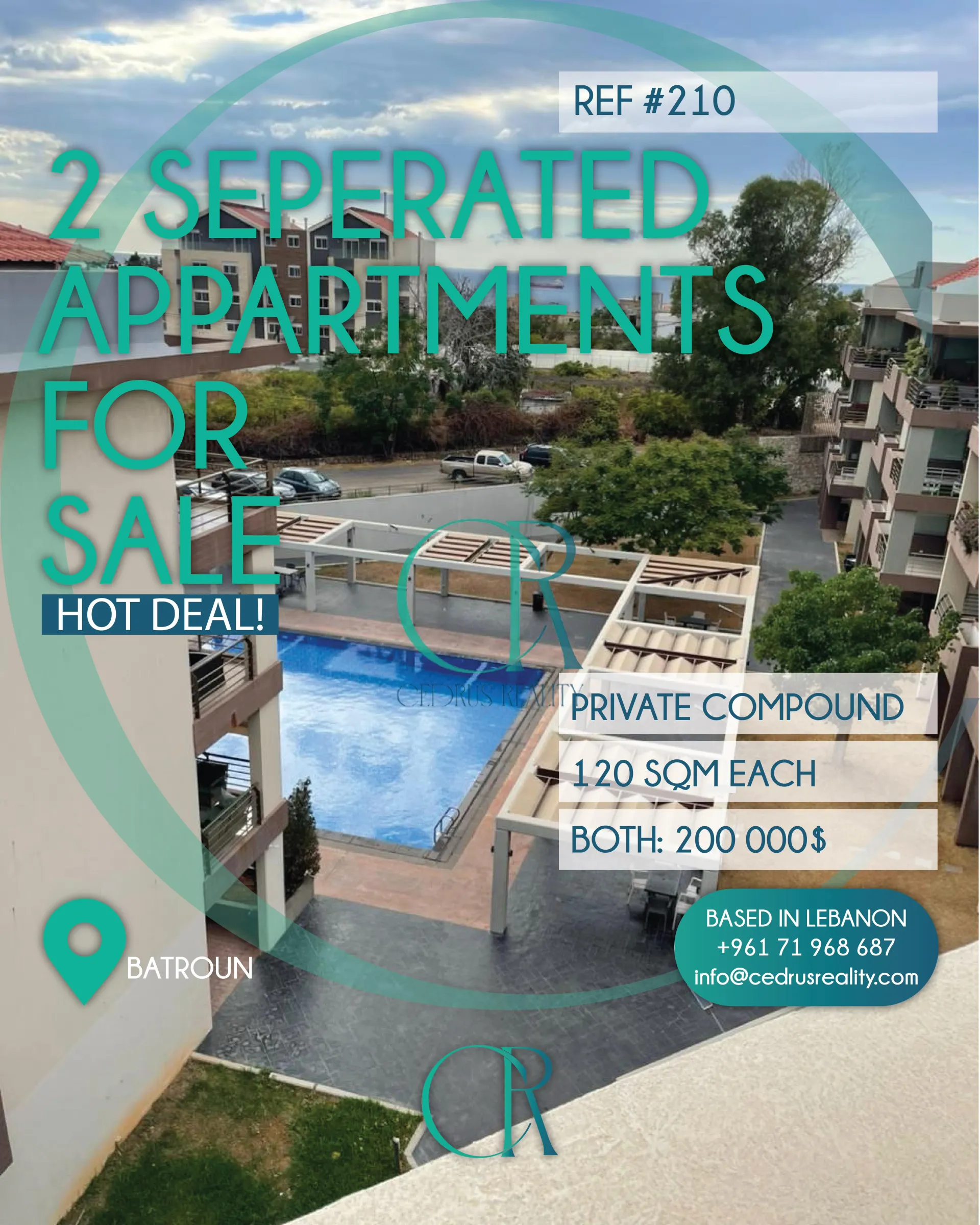 Chalet for sale in Batroun, Lebanon