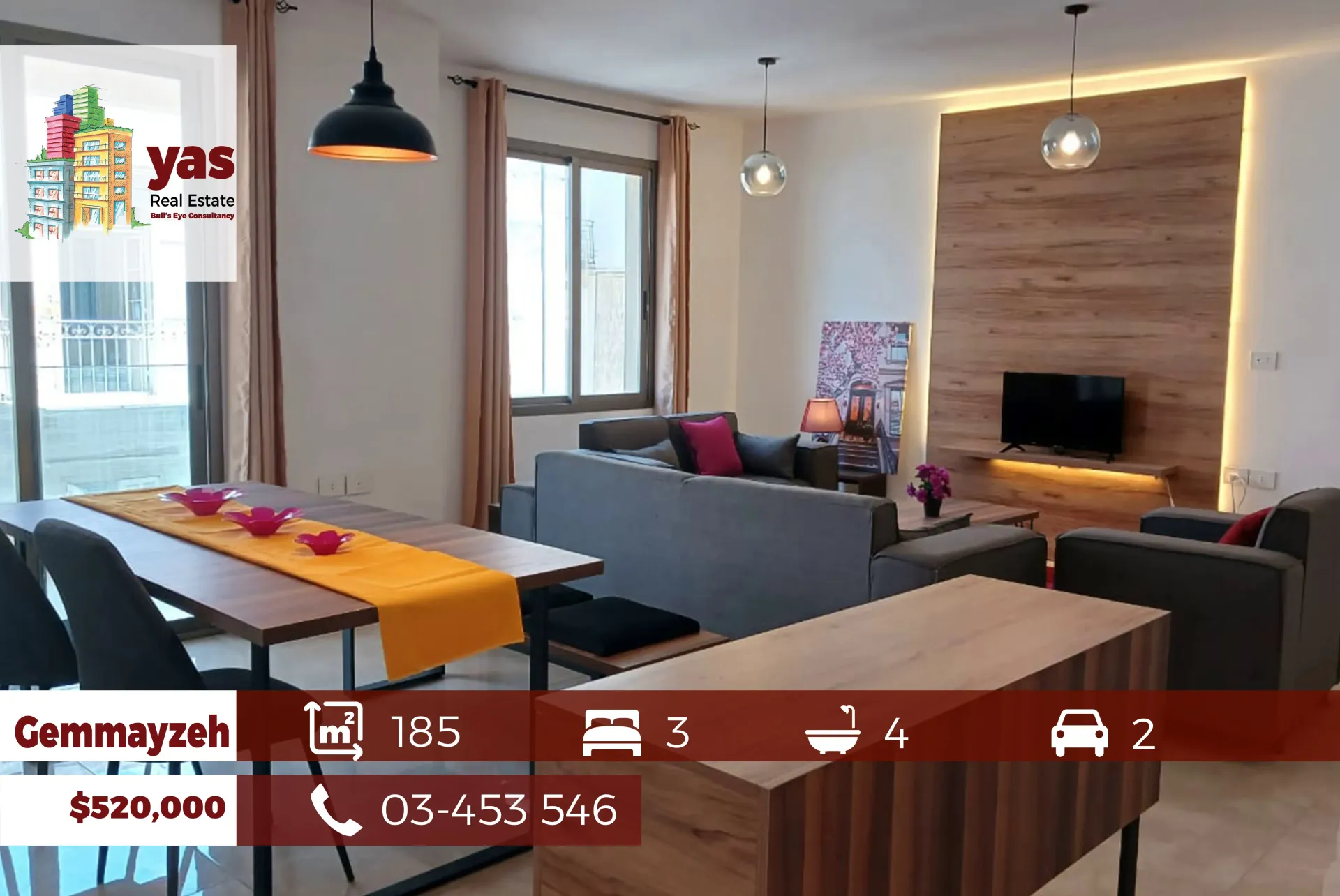 Apartment for Sale in Gemmayzeh