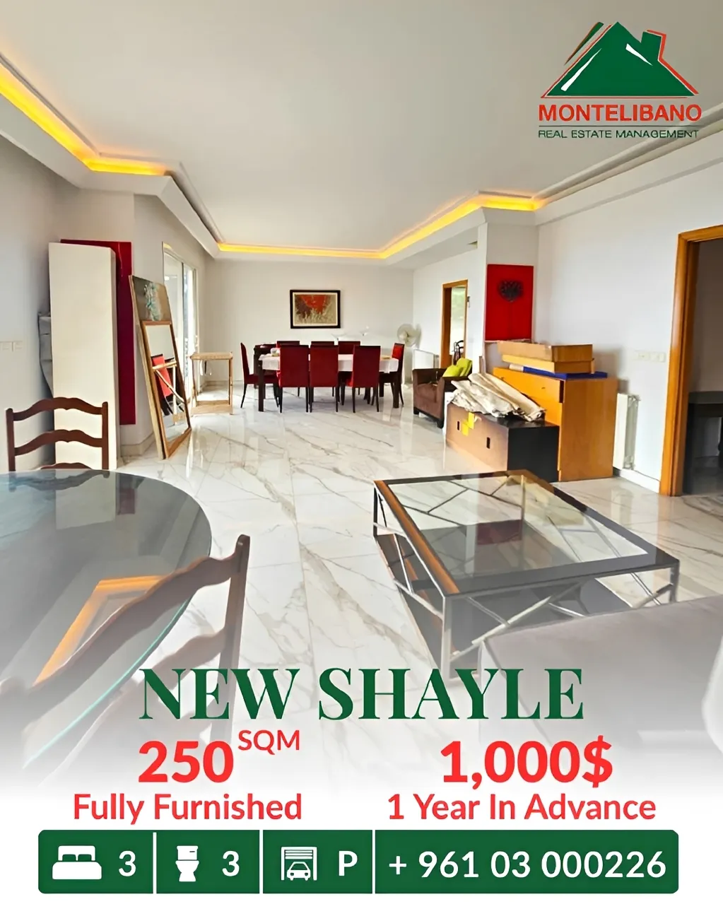 Apartment for rent in Sehayleh