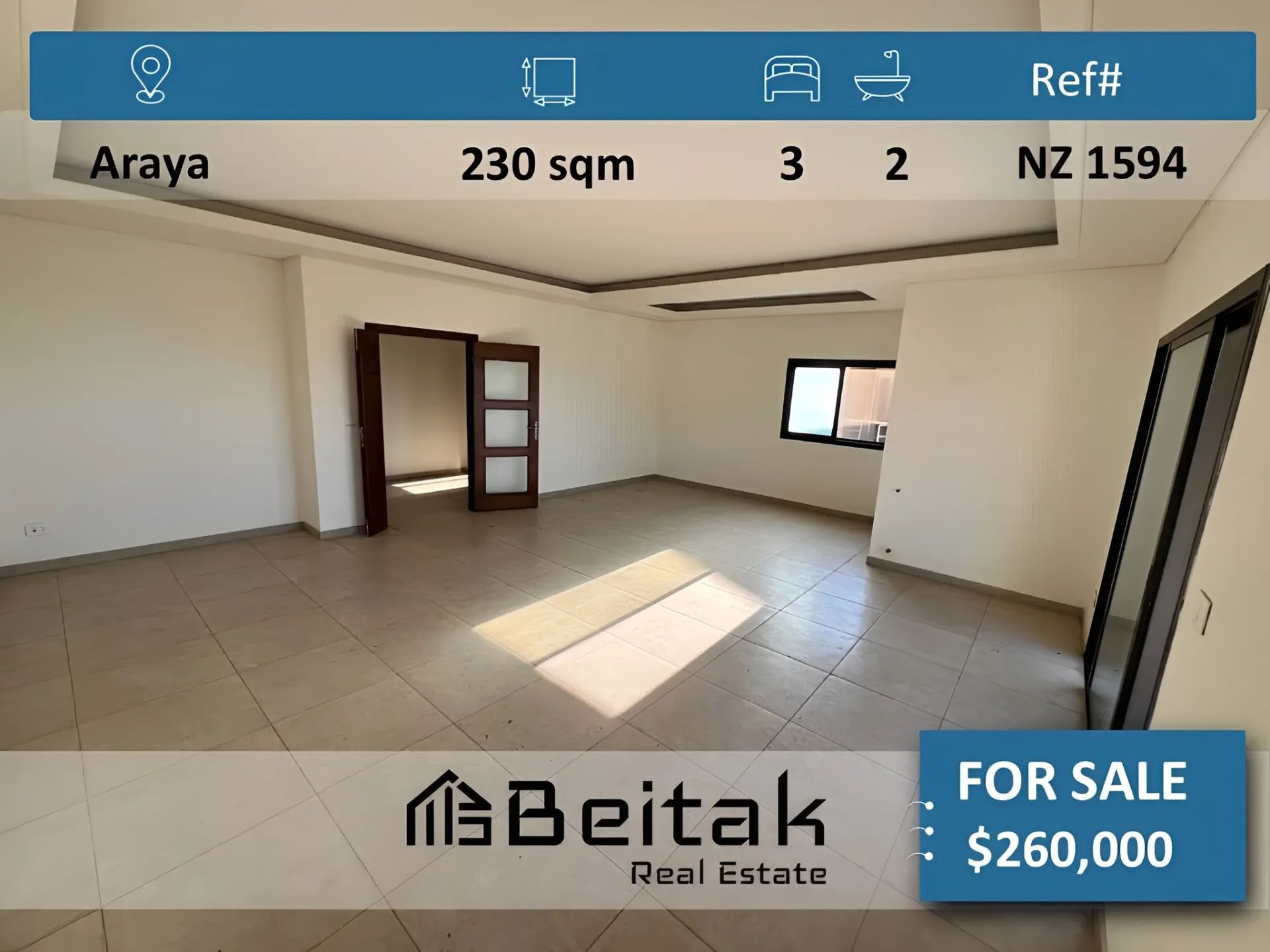 Apartment for sale in Aaraiya