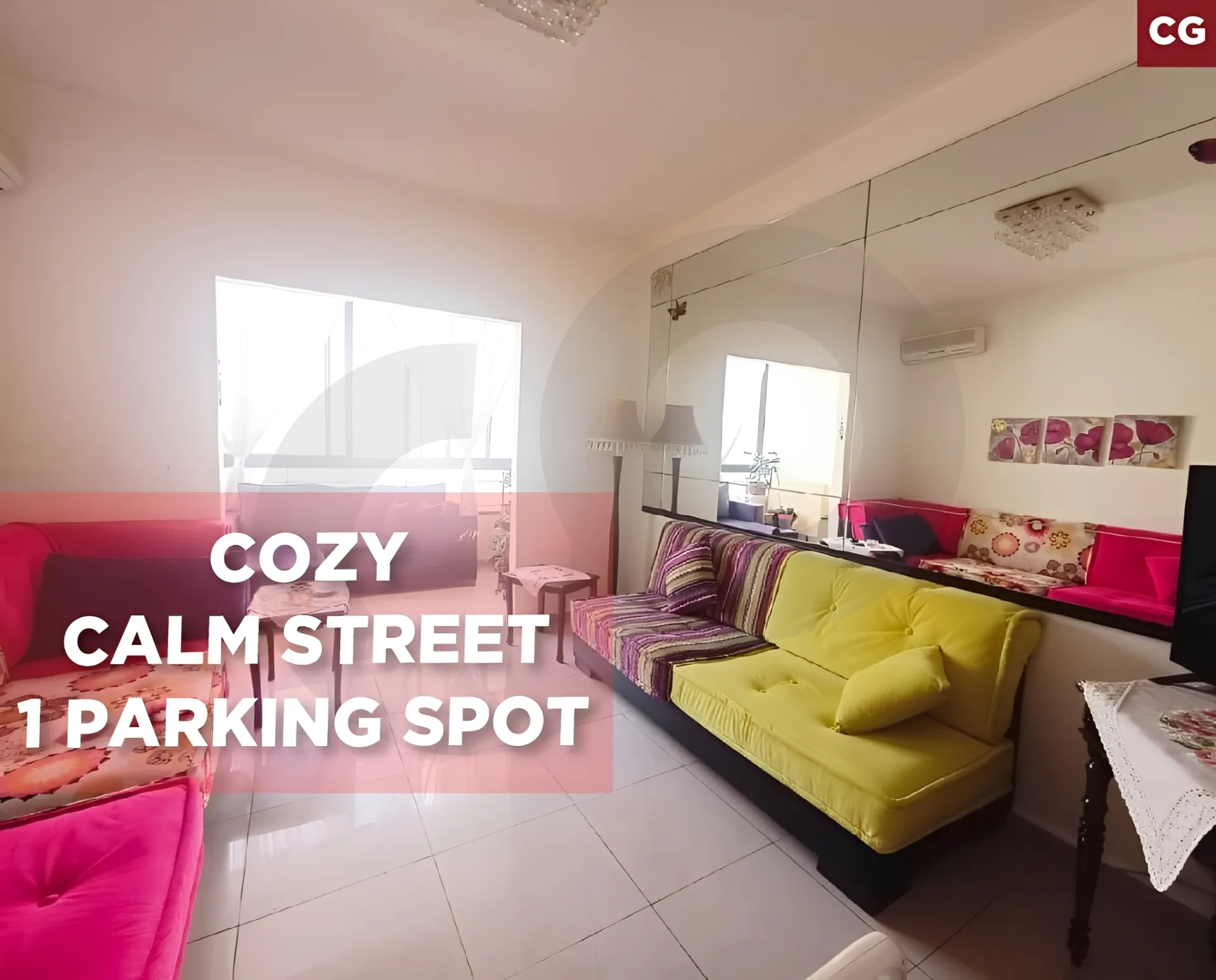 Apartment for Sale in Ain El Remmaneh - 2 bed, 1 bath