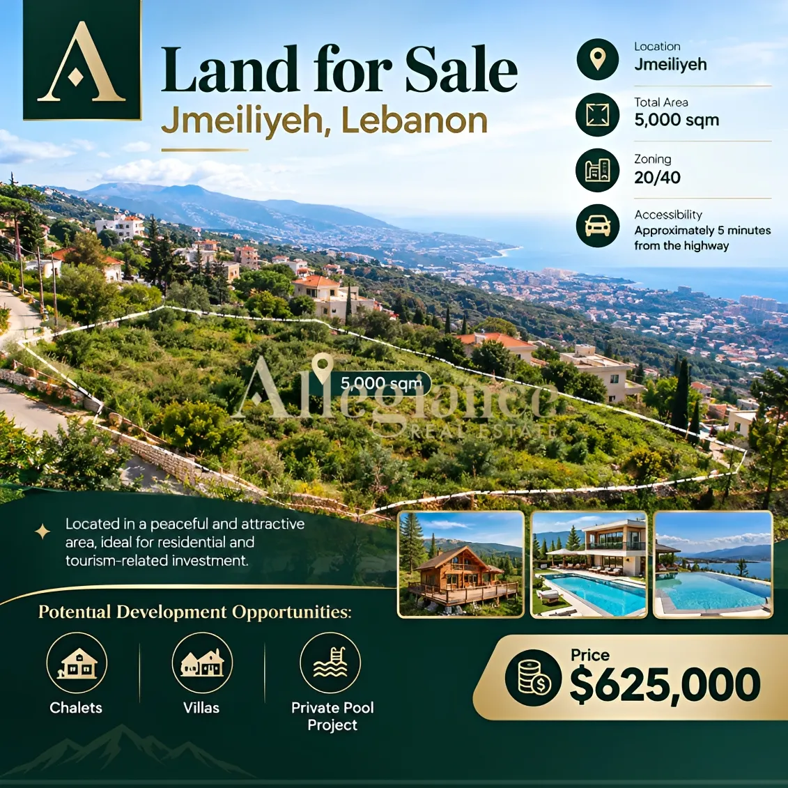 Residential Land for sale in Jmailiyeh