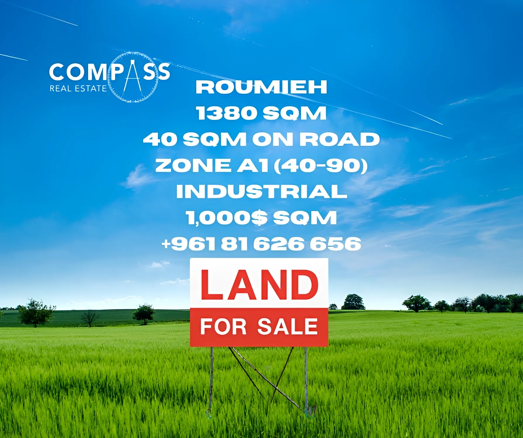 Industrial Land for sale in Roumieh