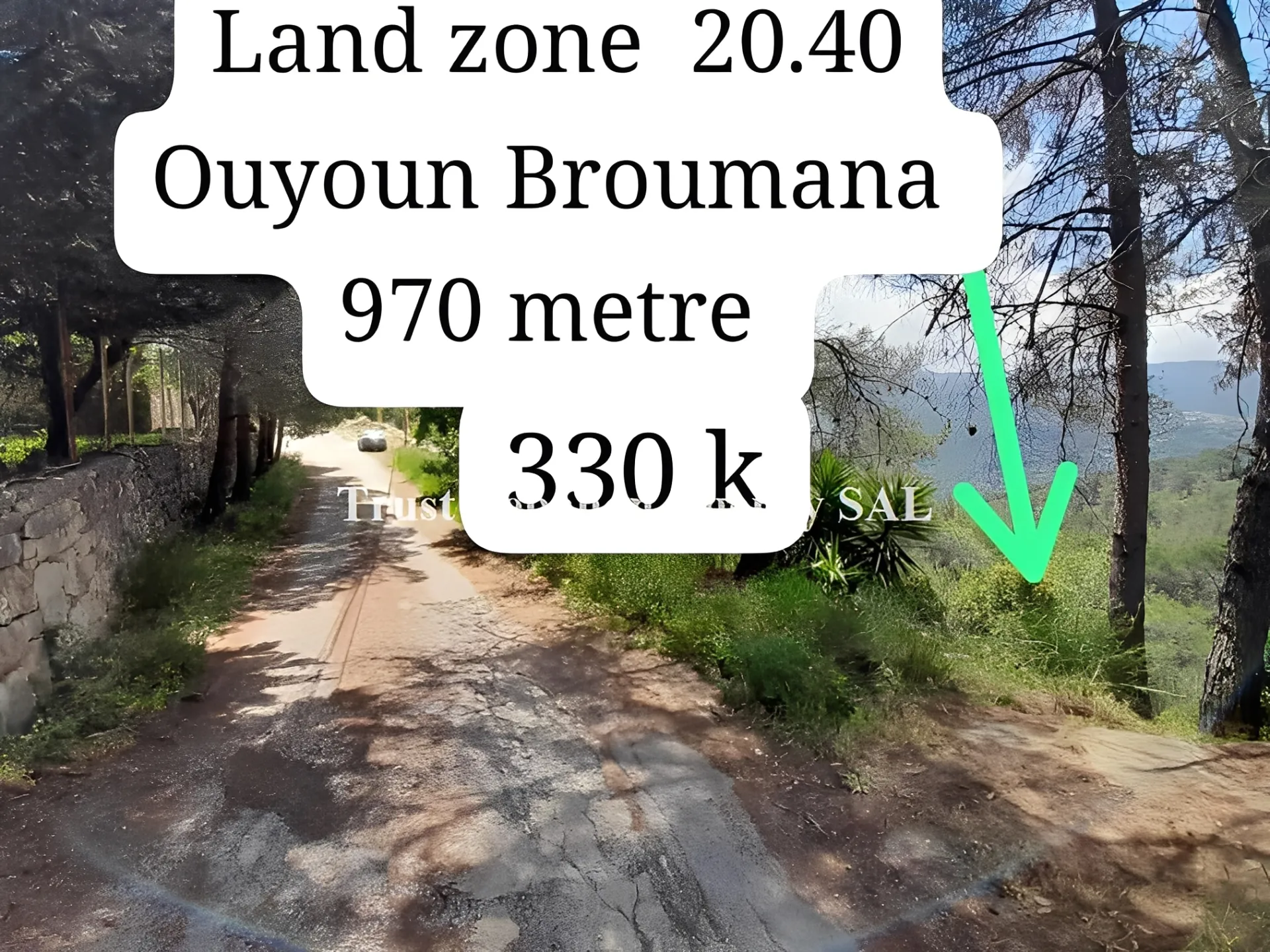 Land for Sale in Metn Oyoun Lebanon