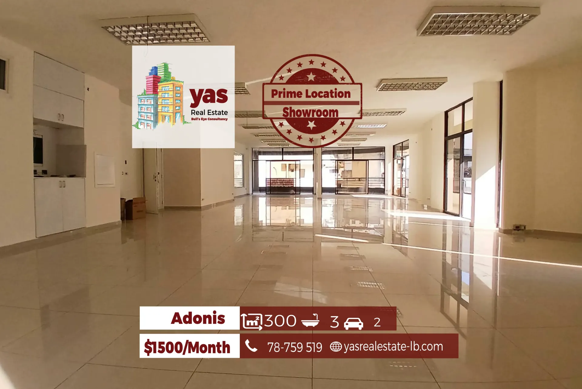 Warehouse for rent in Adonis