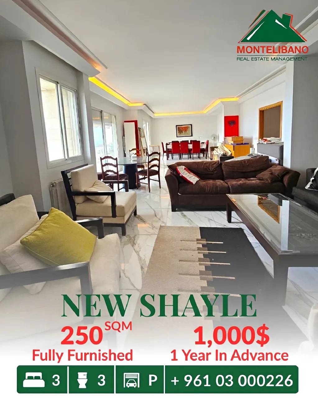 Apartment for rent in Sehayleh