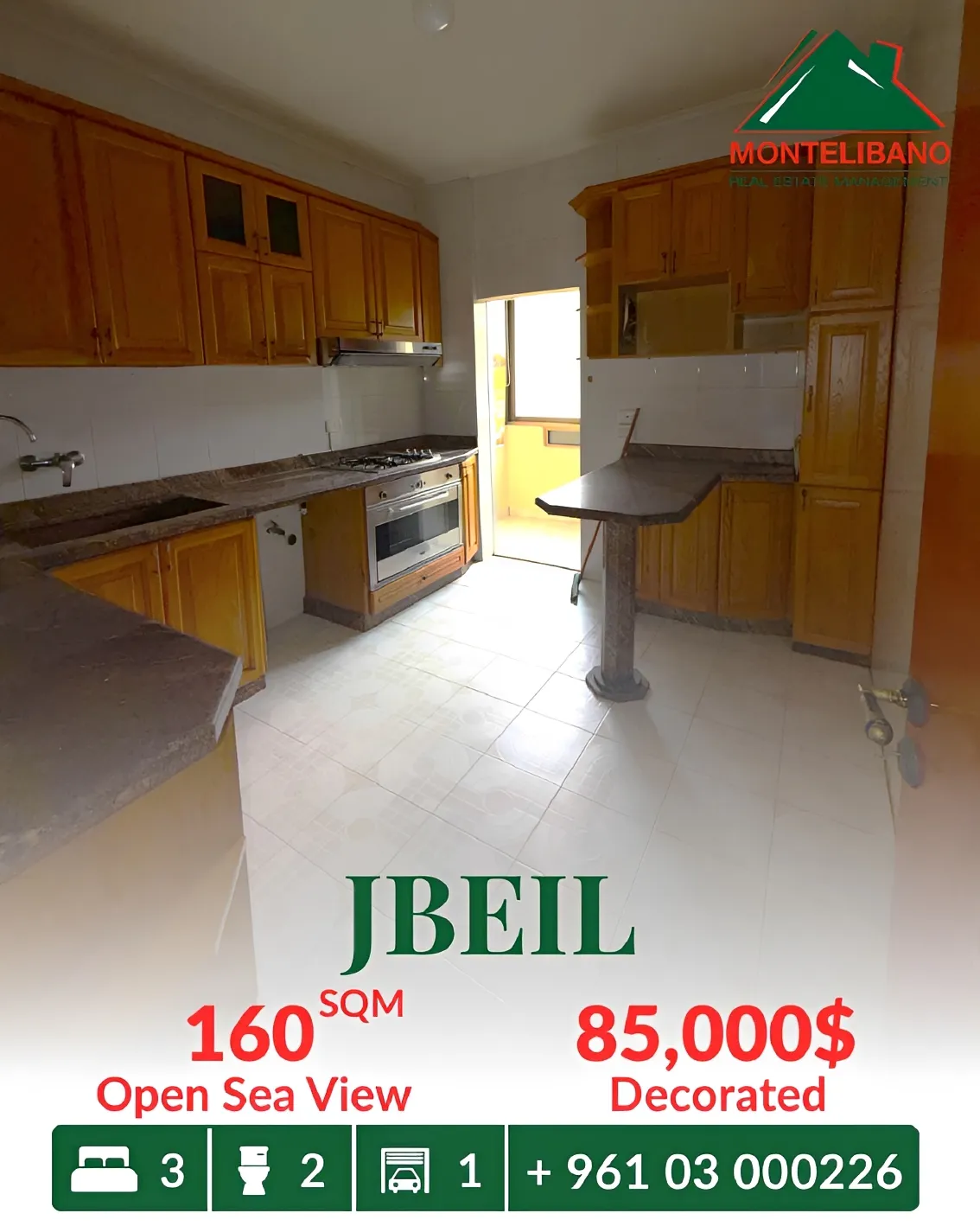 Apartment for sale in Jbeil, Lebanon