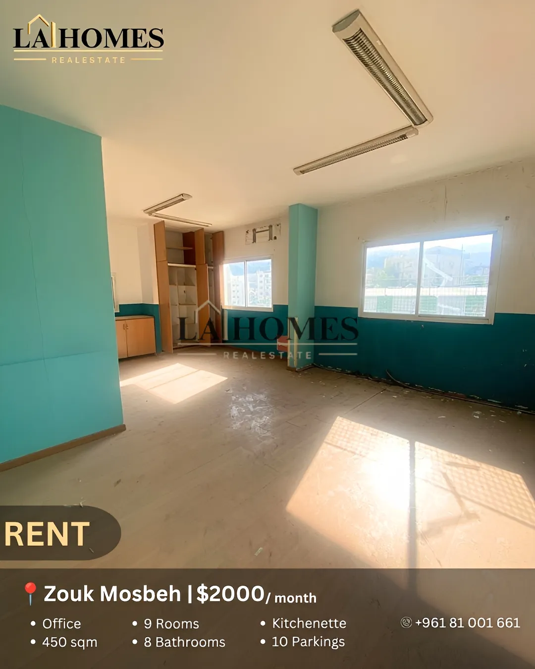 Office for rent in Zouk Mosbeh