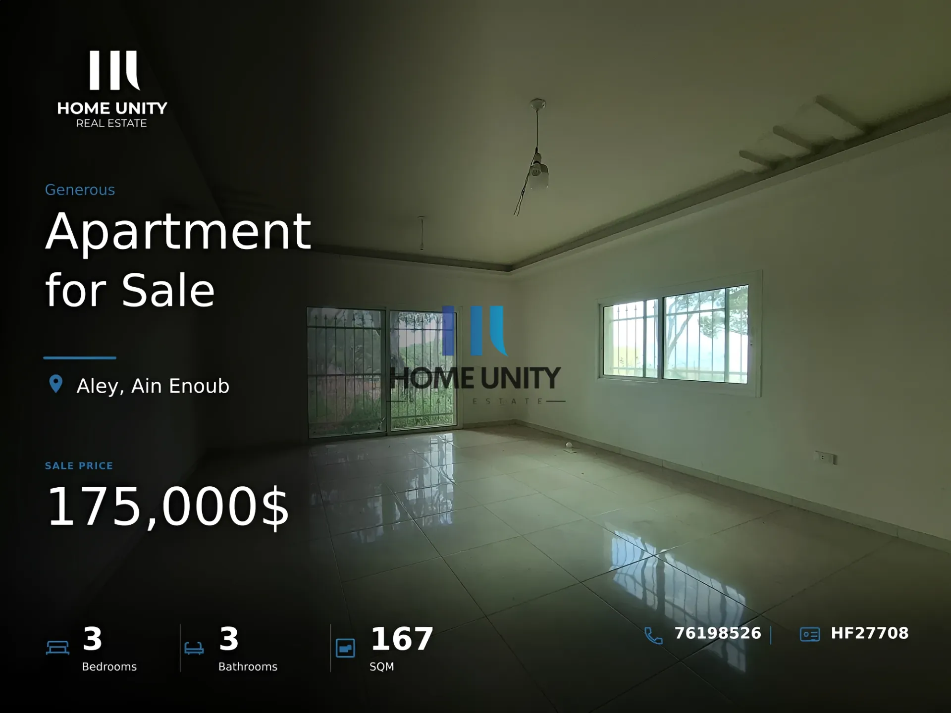 Apartment for Sale in Ain Enoub