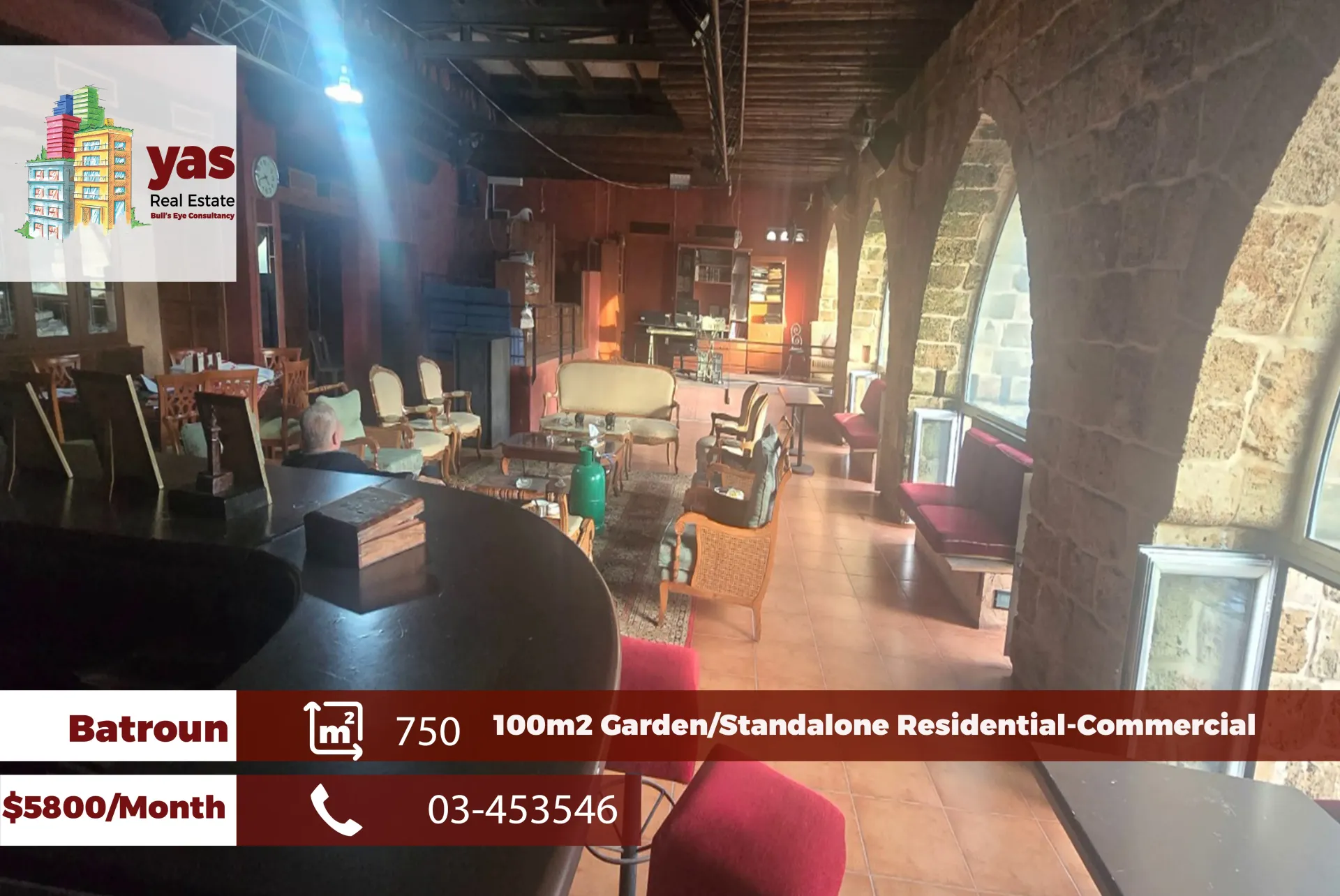 Building for Rent in Batroun