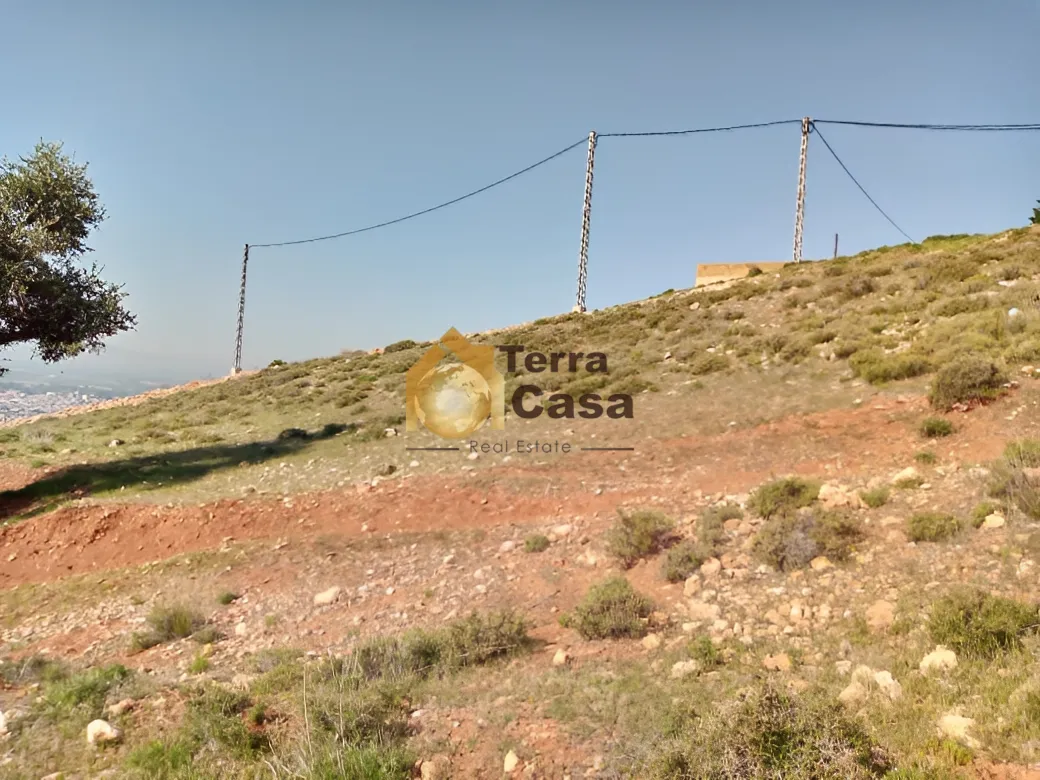 Land for Sale in A Peaceful Area Of Zahle