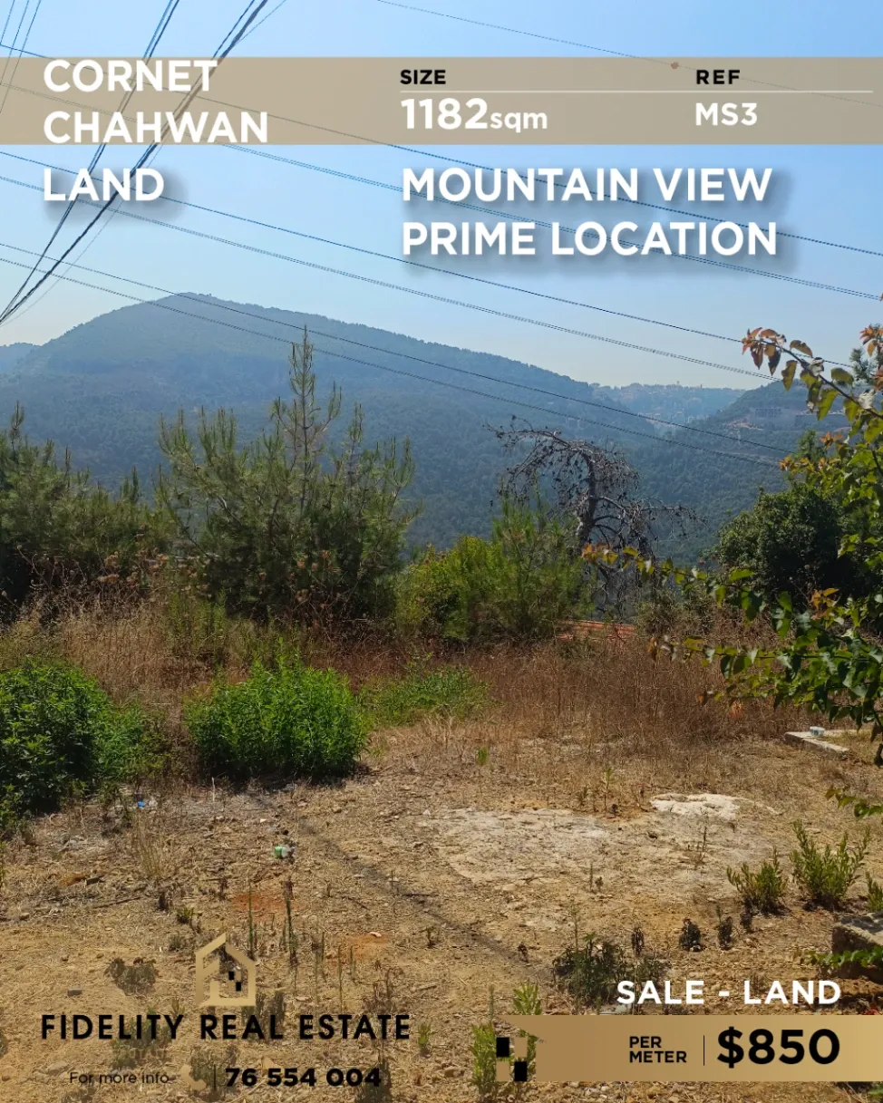 Residential Land for sale in Cornet Chahwan, Lebanon
