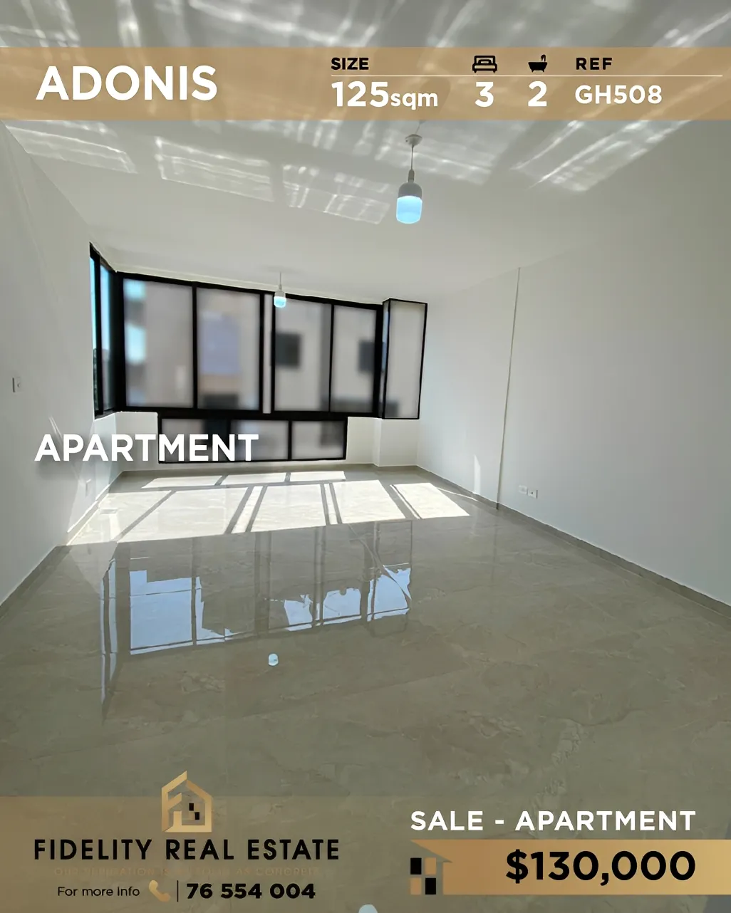Apartment for sale in Adonis, Lebanon - 3 bed, 2 bath