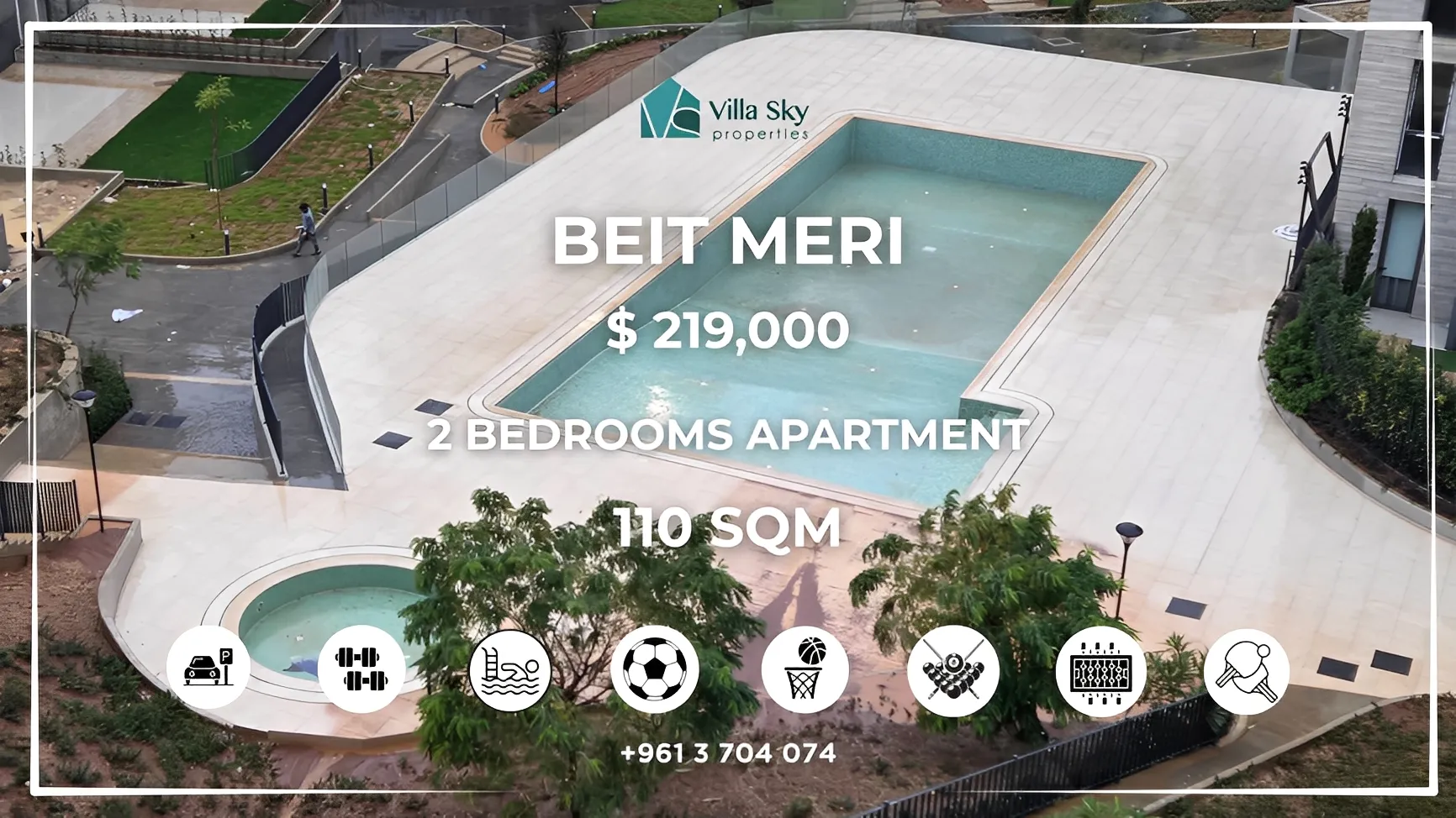 Apartment for Sale in Beit Meri, Lebanon - 2 bed, 2 bath