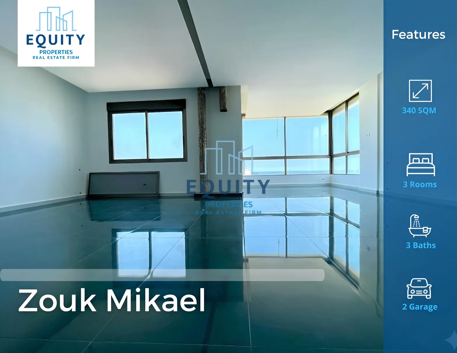 Apartment for sale in Zouk Mikael, Lebanon