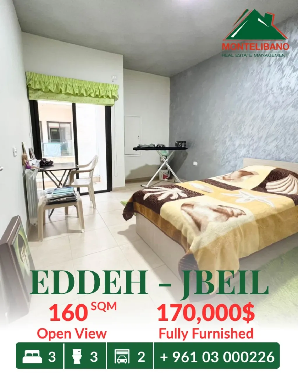 Apartment for sale in Edde, Lebanon