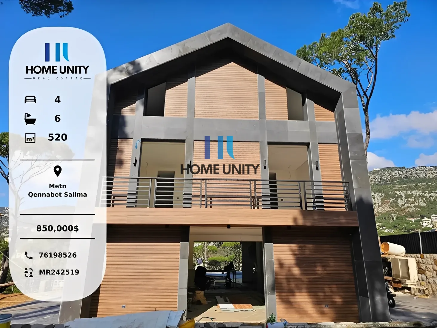 Triplex for Sale in Qennabet Salima, Lebanon