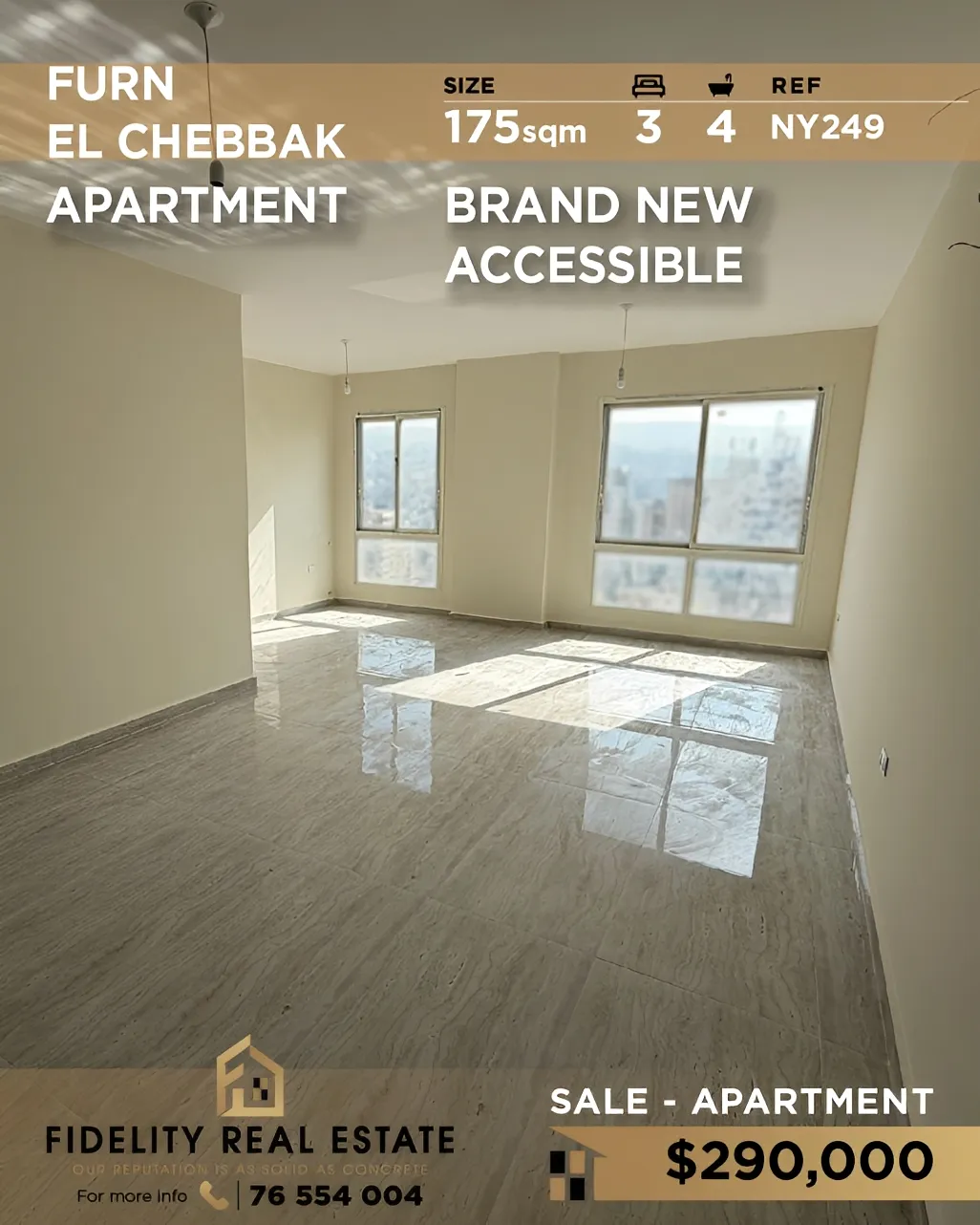 Apartment for Sale in Forn El Chebbak, Lebanon - 3 bed, 4 bath