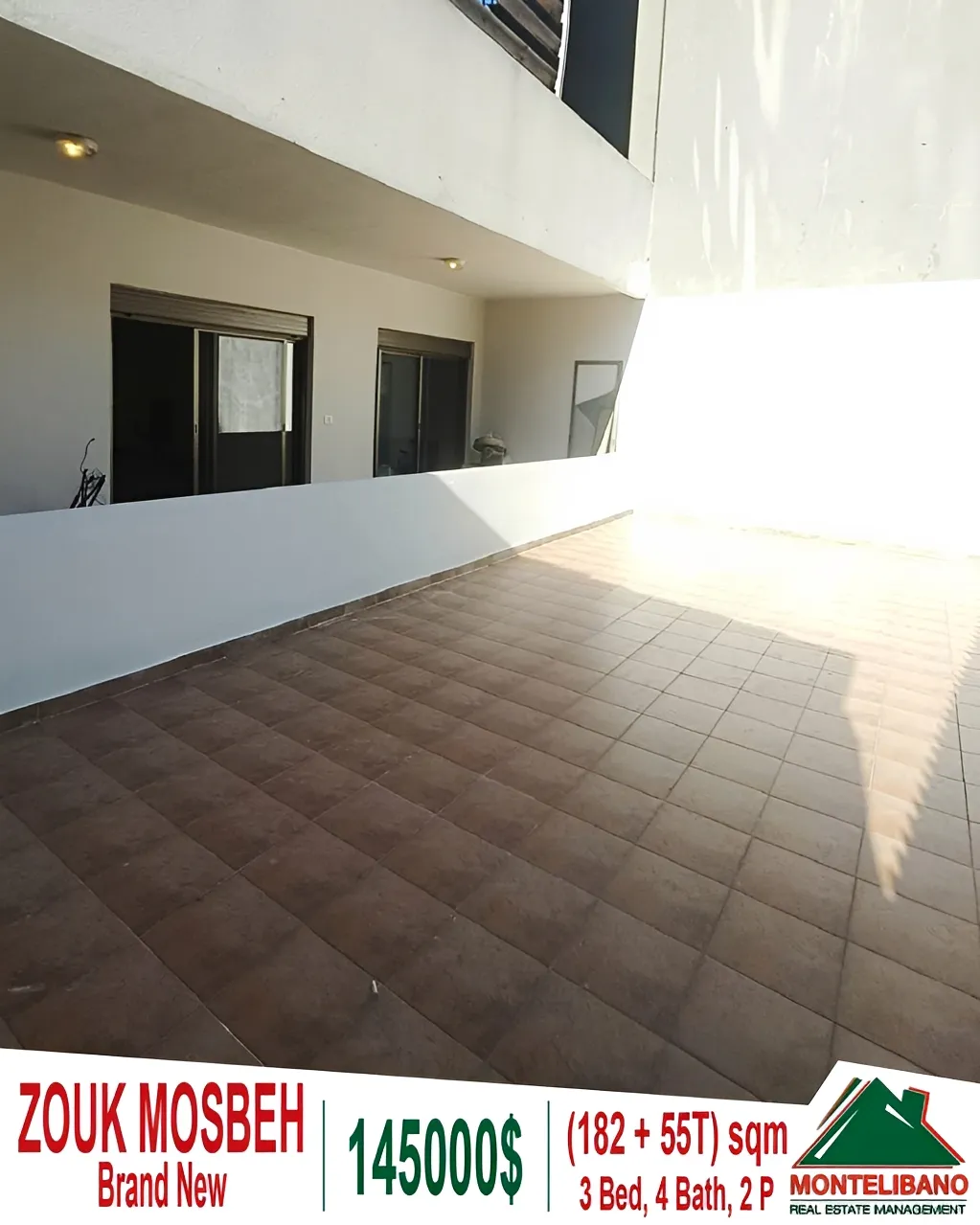Apartment for Sale in Zouk Mosbeh, Lebanon - 3 bed, 4 bath