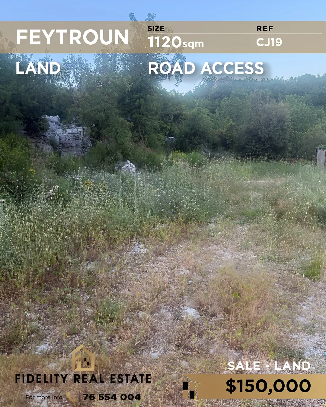 Residential Land for sale in Faitroun, Lebanon