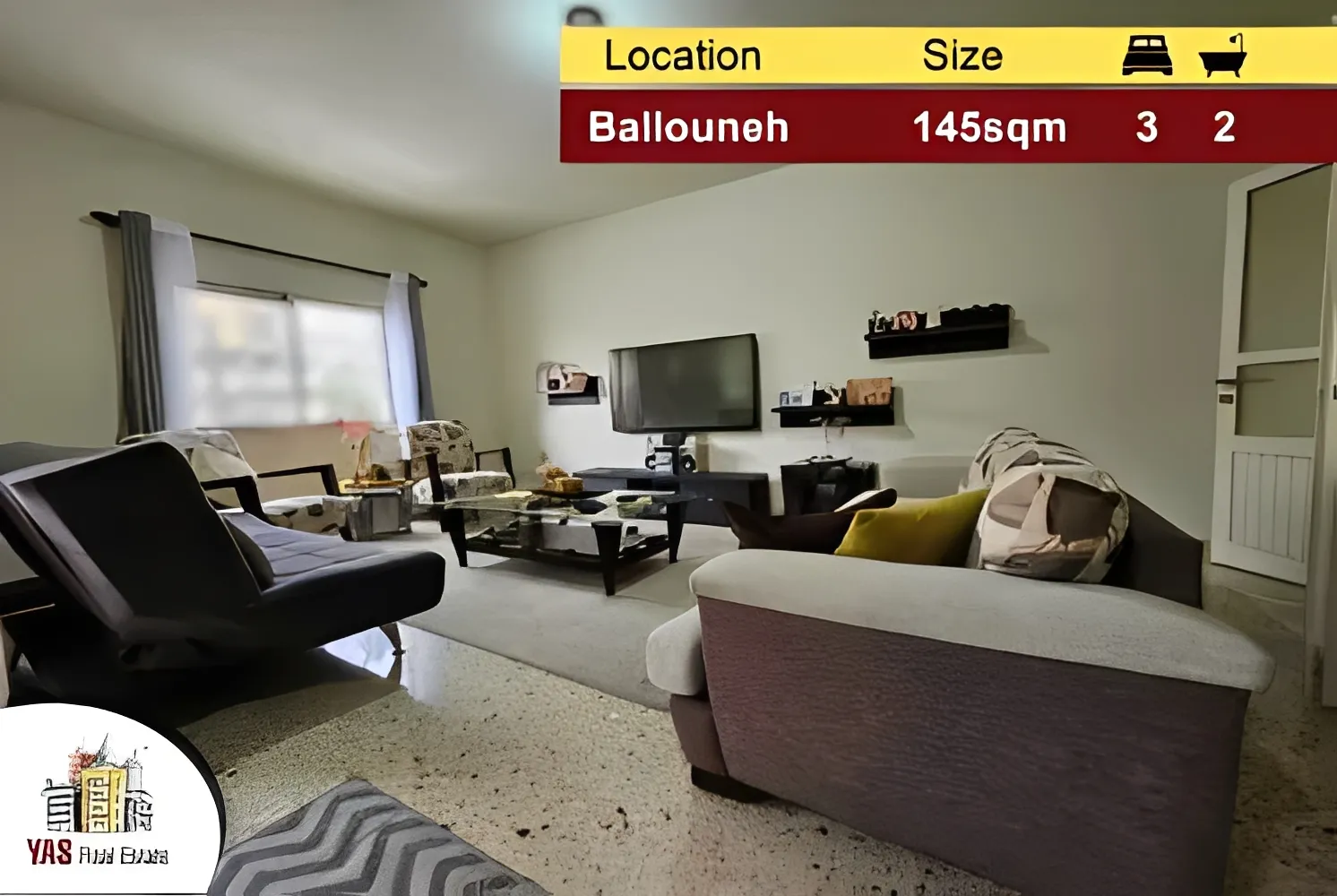 Apartment for Sale in Ballouneh