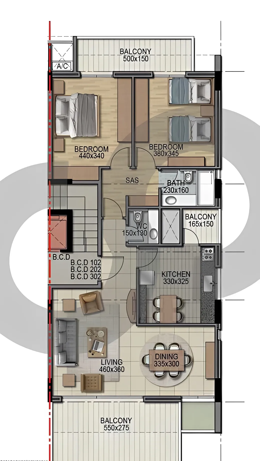 Apartment for Sale in Broummana