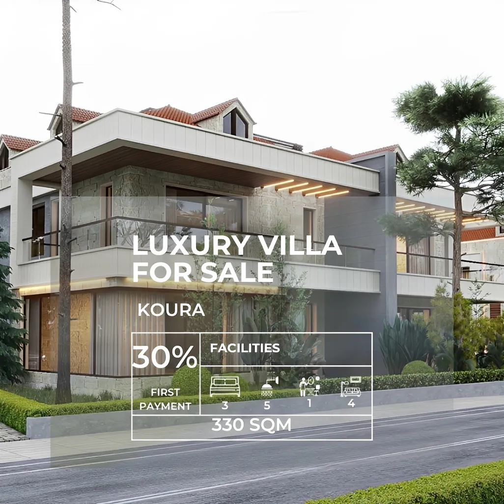 Villa for sale in Koura, Lebanon - 3 bed, 5 bath