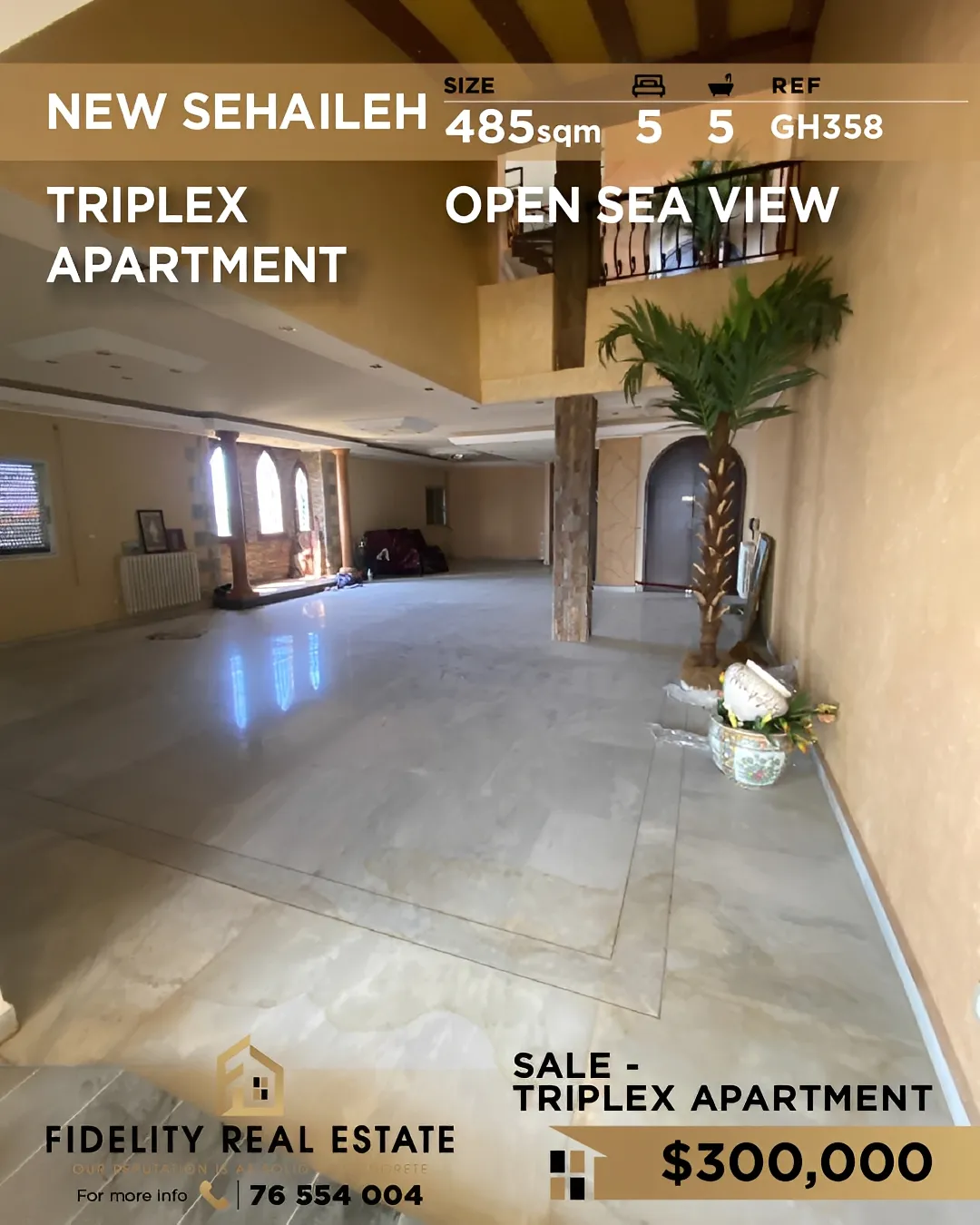 Triplex for sale in Sehayleh, Lebanon - 5 bed, 5 bath