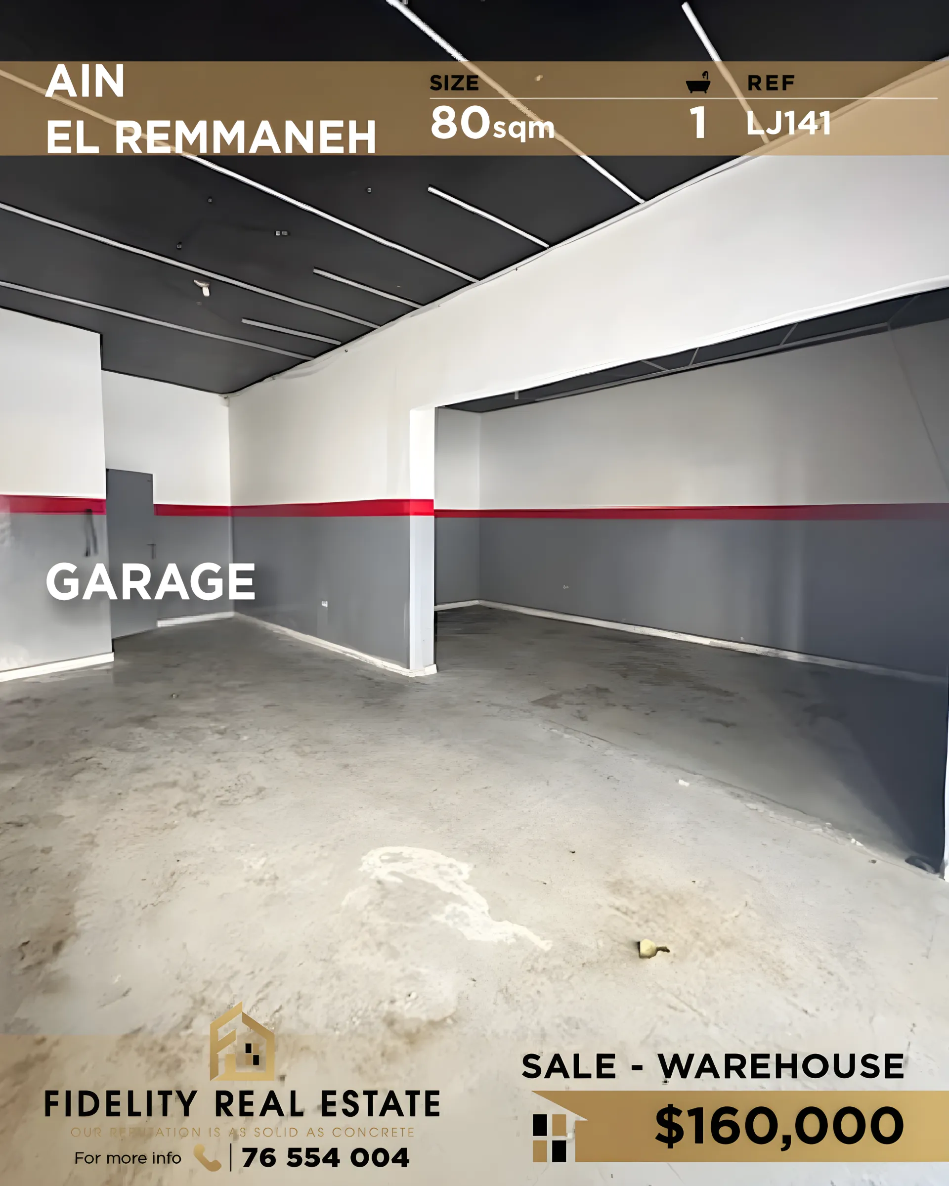Shop for rent in Ain El Remmaneh, Lebanon